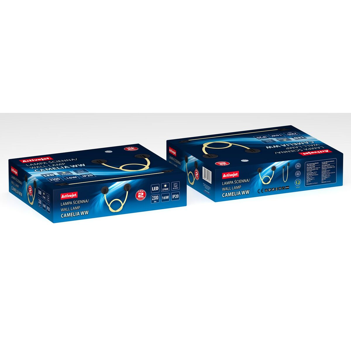 Applique da Parete Activejet AJE-CAMELIA WW 2300 lm 16 W (2700 K) (Bianco Caldo) 11 S9194667_9