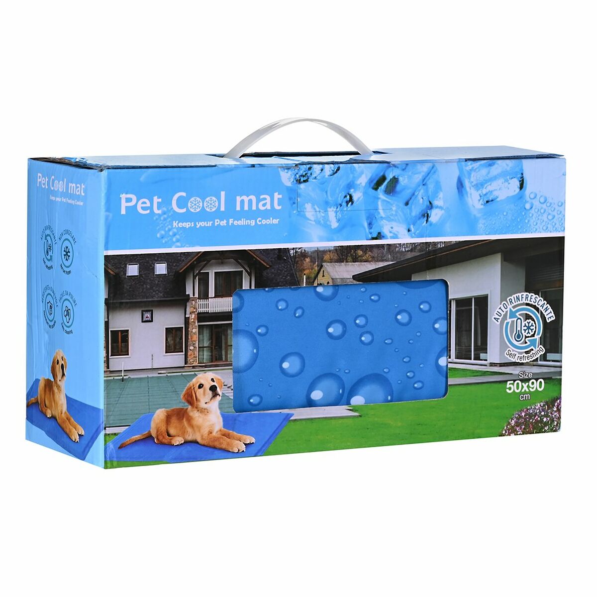 Tappetino Rinfrescante per Animali Domestici Petitto Azzurro 9 S9191251_7