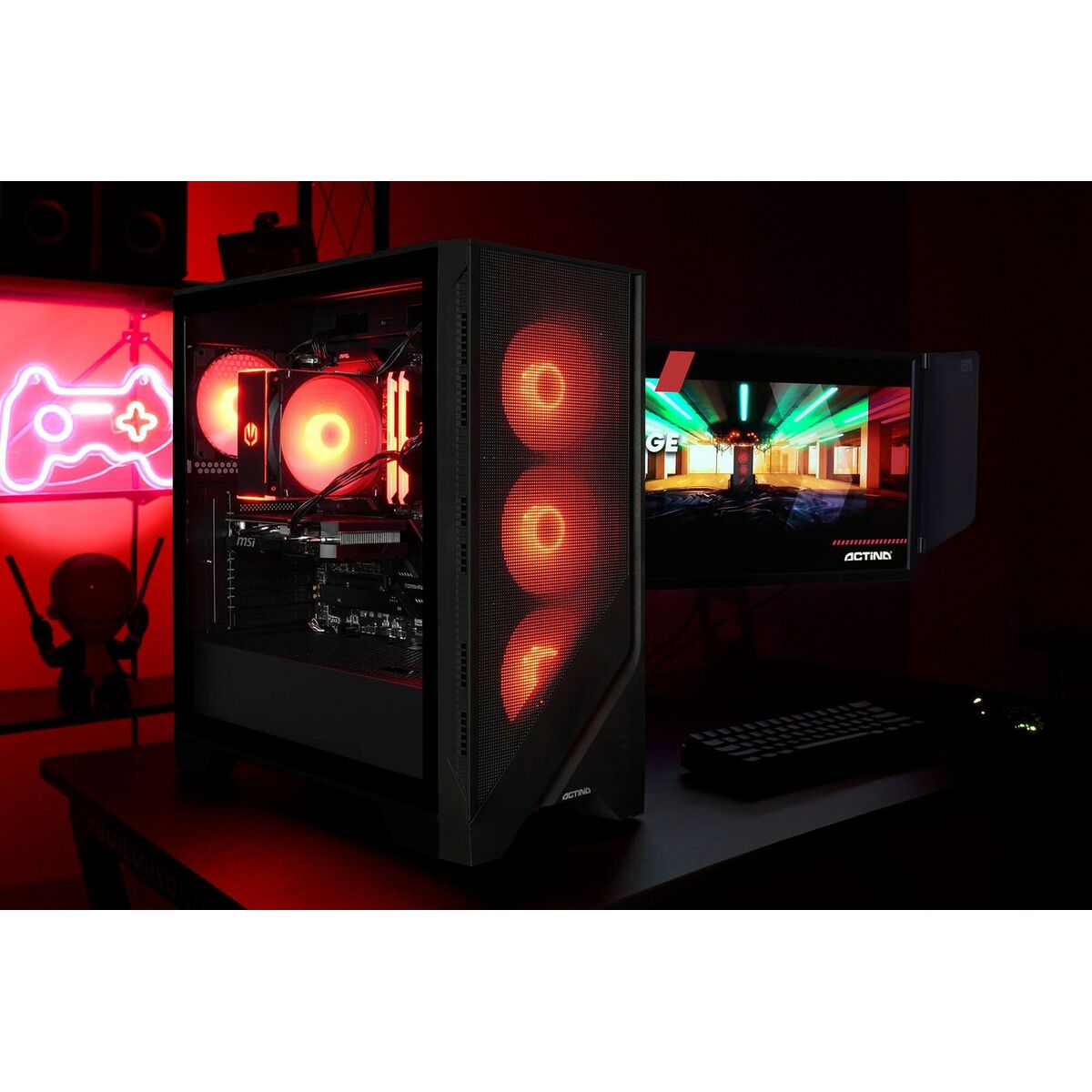 PC da Tavolo Actina 5901443406099 AMD RYZEN™ 5 7500F 32 GB RAM 1 TB SSD AMD Radeon RX 7700 xt 11 S91110594_9