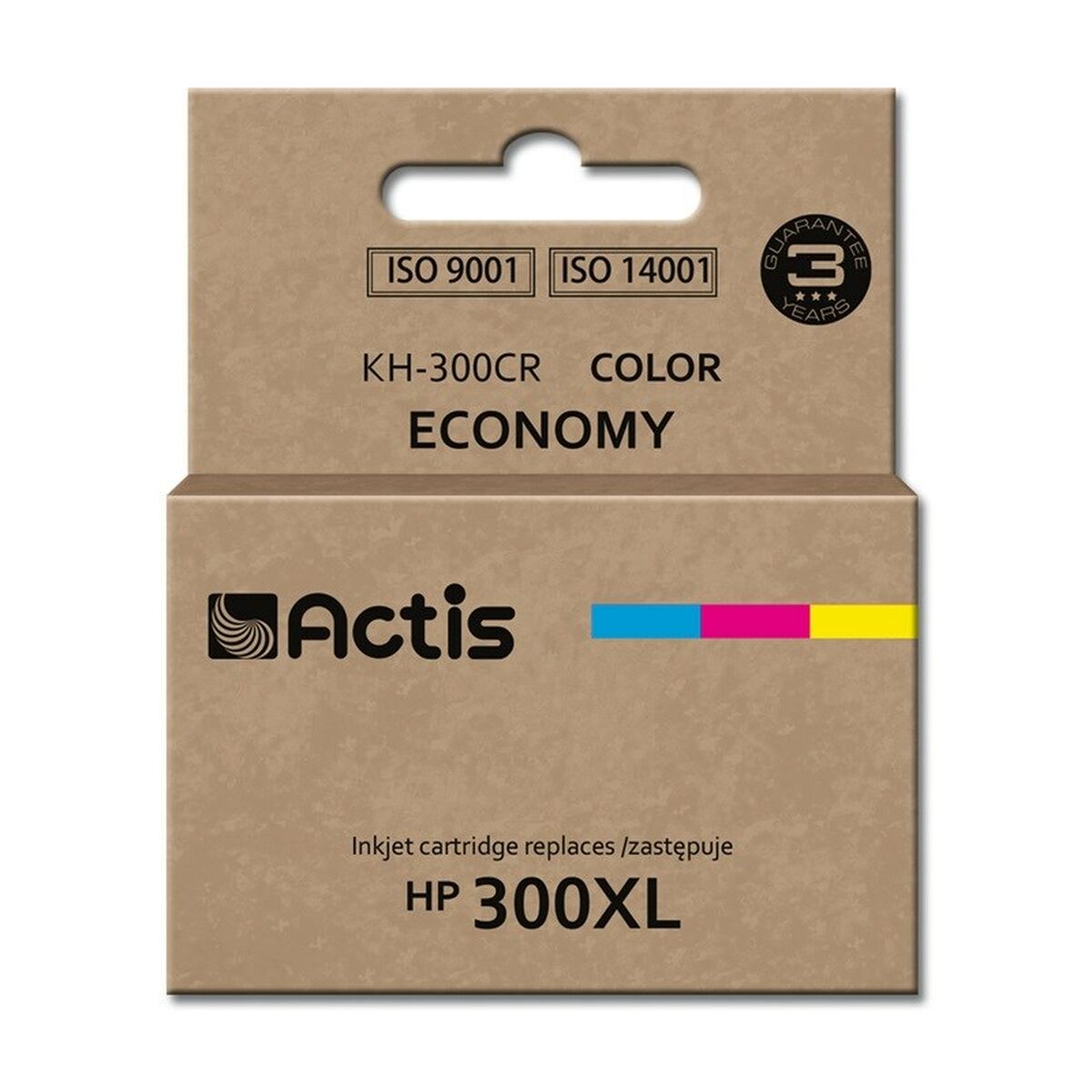 Cartuccia ad Inchiostro Originale Actis KH-300CR Ciano/Magenta/Giallo 2 S9113372_0
