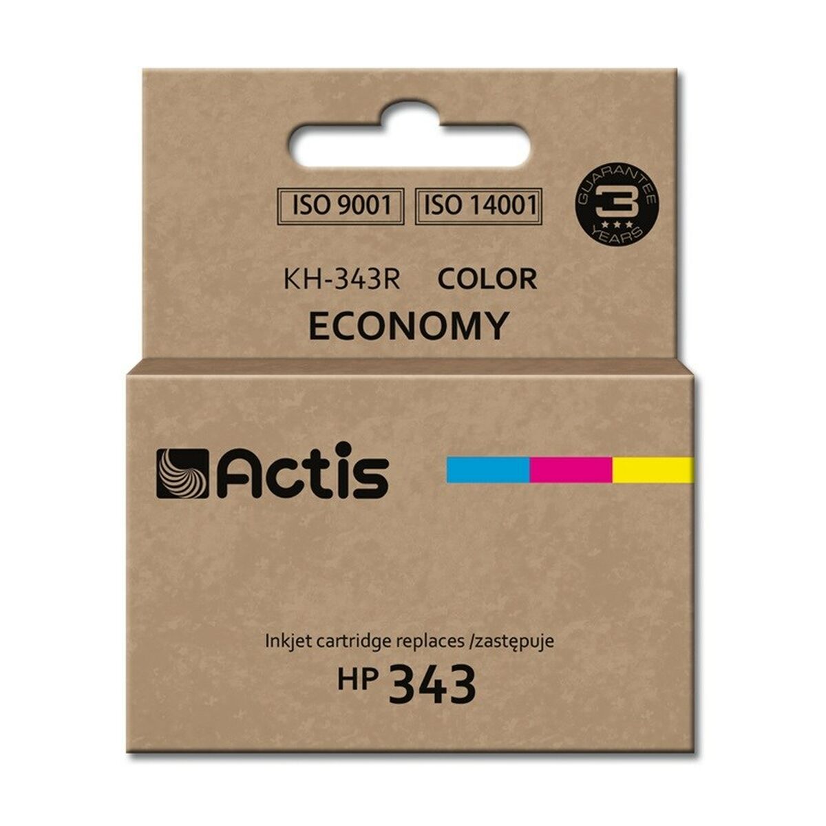 Cartuccia d'inchiostro compatibile Actis KH-343R Ciano/Magenta/Giallo 2 S9113368_0
