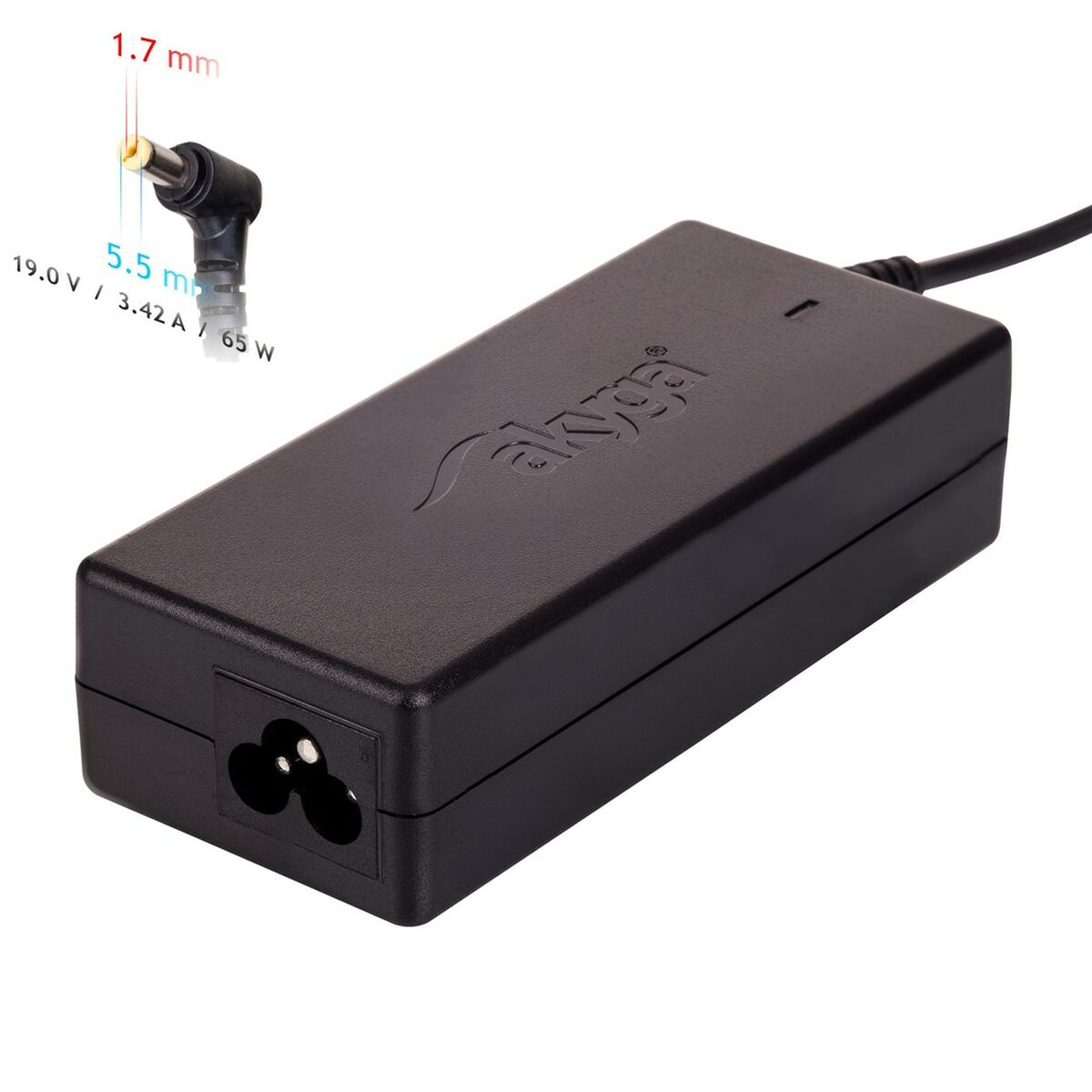 Caricabatterie Portatile Akyga AK-ND-06 65 W 2 S9129076_0