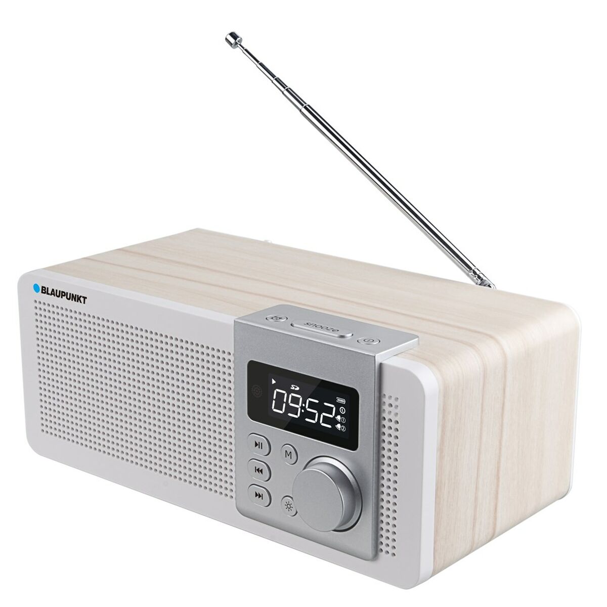 Radio Blaupunkt PP14BT Bianco Nero Argentato 3 S9121090_1