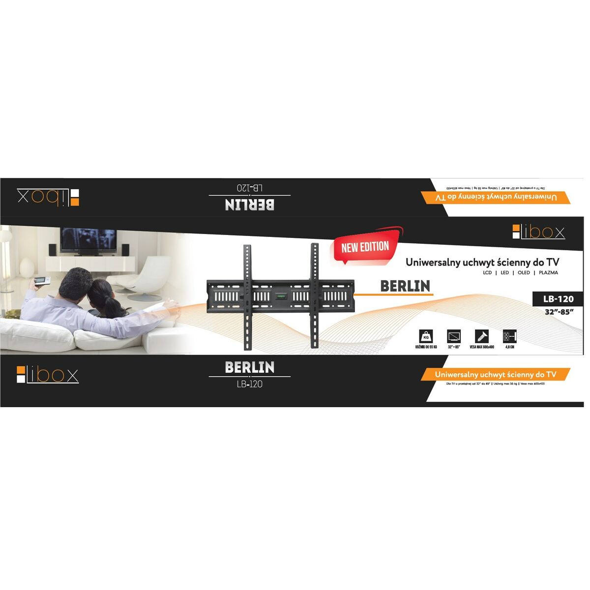 Supporto TV Libox LB-120 32" 85" 55 kg 5 S9128170_3