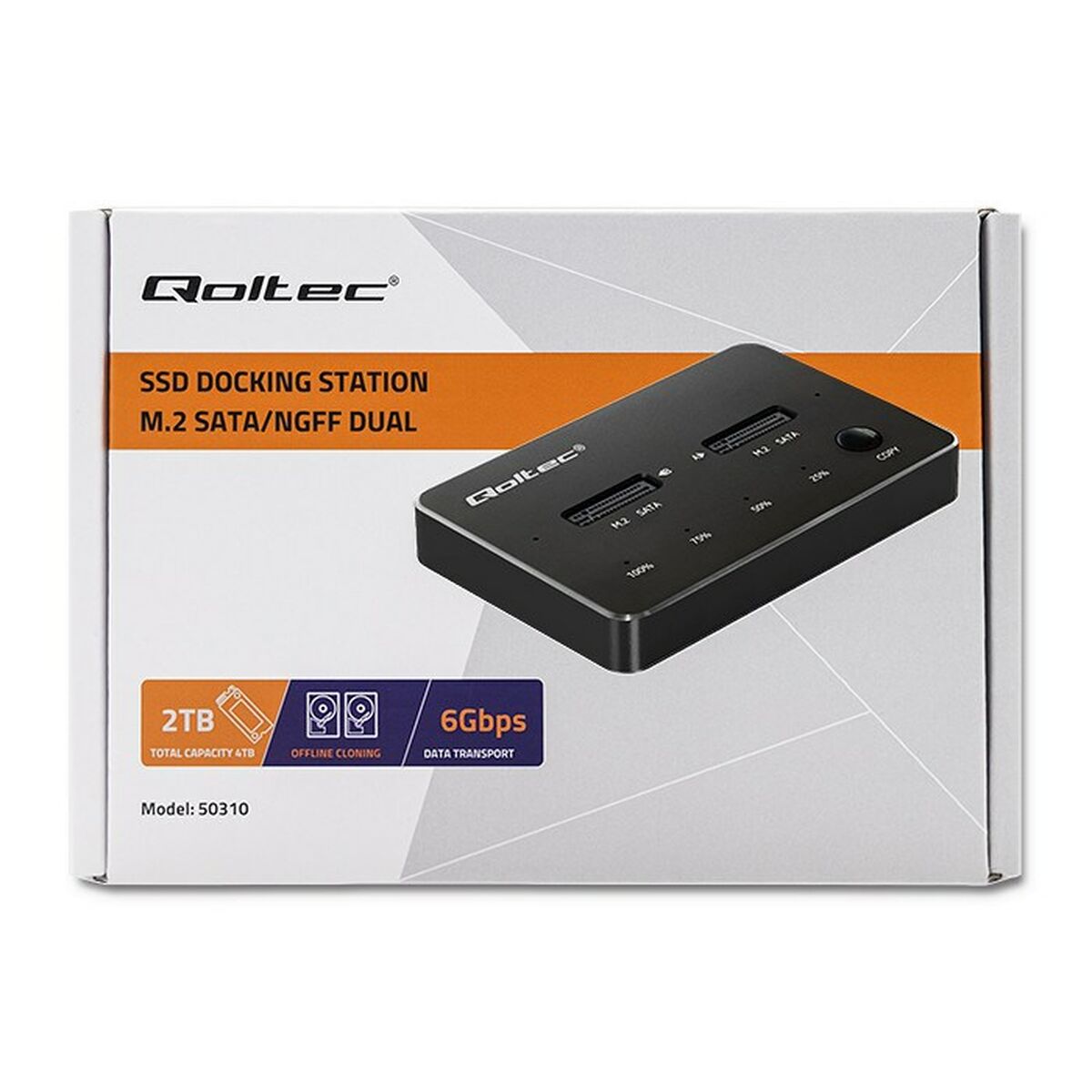 Base di ricarica Qoltec 50310 11 S9145449_9