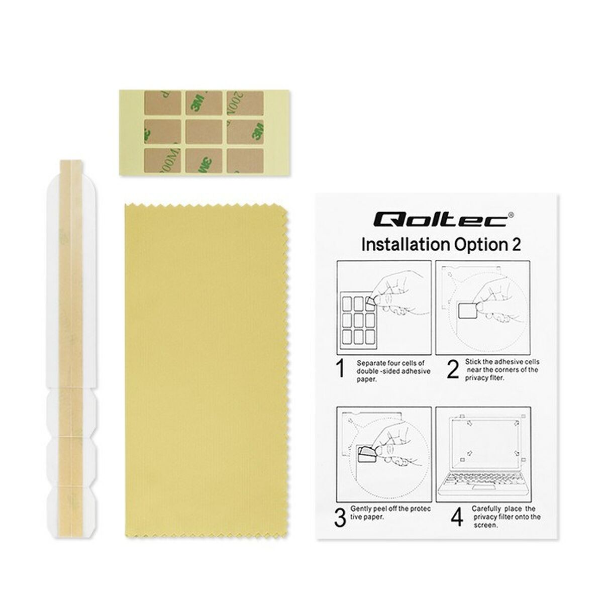 Supporto da Parete Qoltec 51061 24" 8 S9136618_6