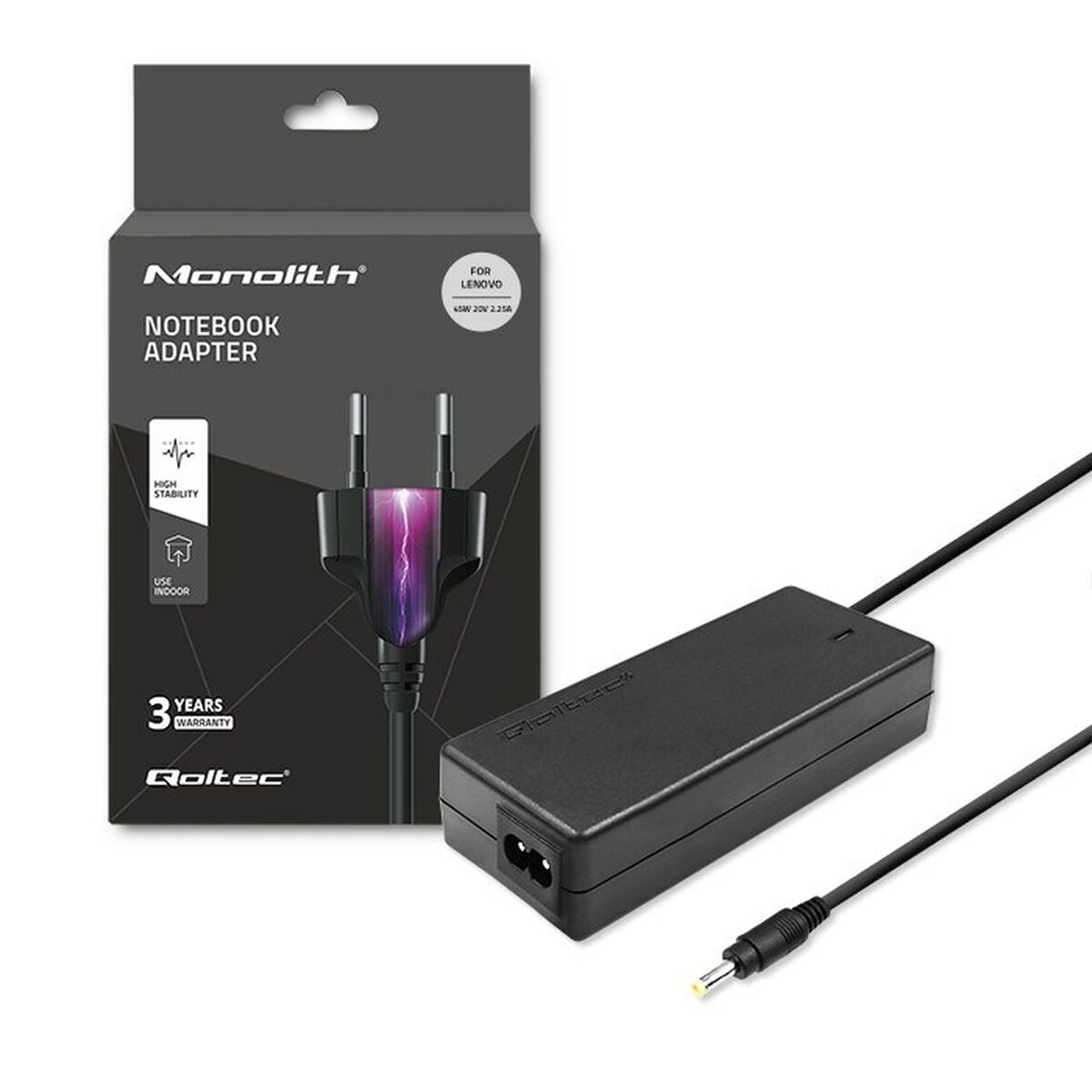 Caricabatterie Portatile Qoltec 51509.45W 45 W 2 S9129320_0