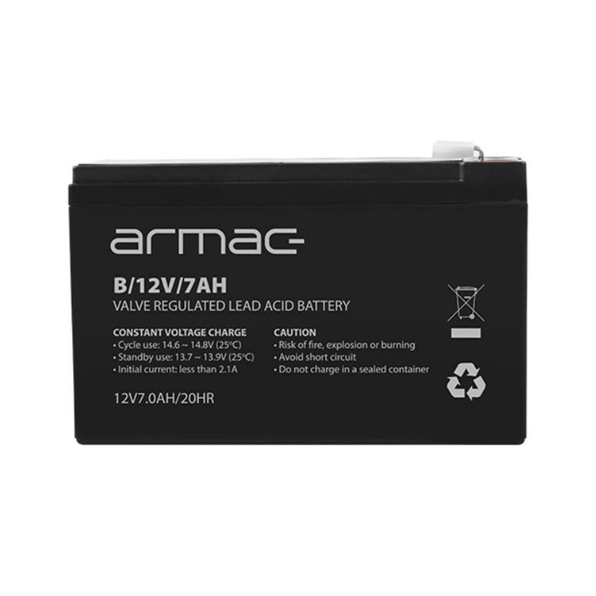 Batteria per Gruppo di Continuità UPS Armac B/12V/7AH 7 Ah 12 V 3 S9129776_1