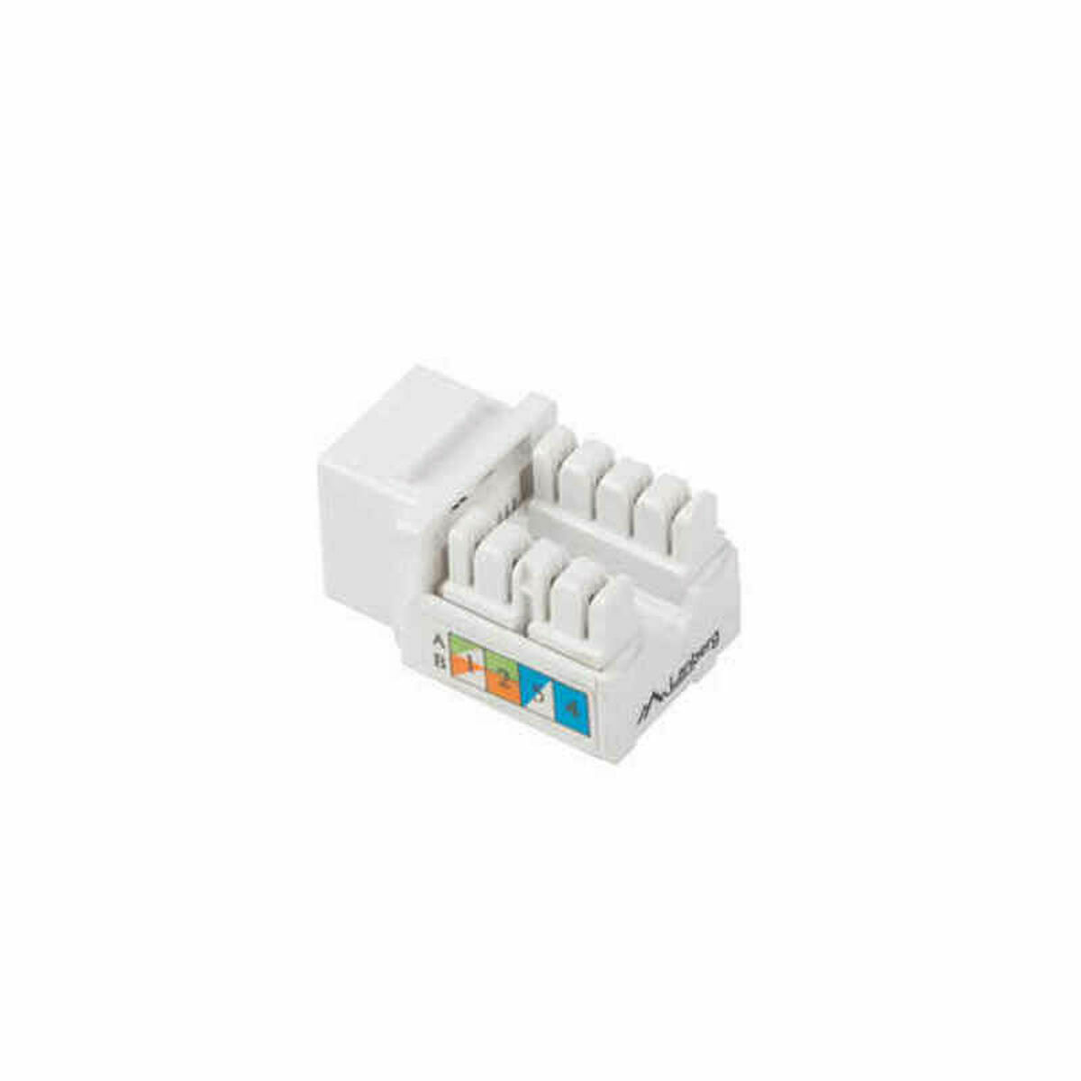 Connettore RJ45 Lanberg KSU6-1090 Bianco 2 S9115791_0