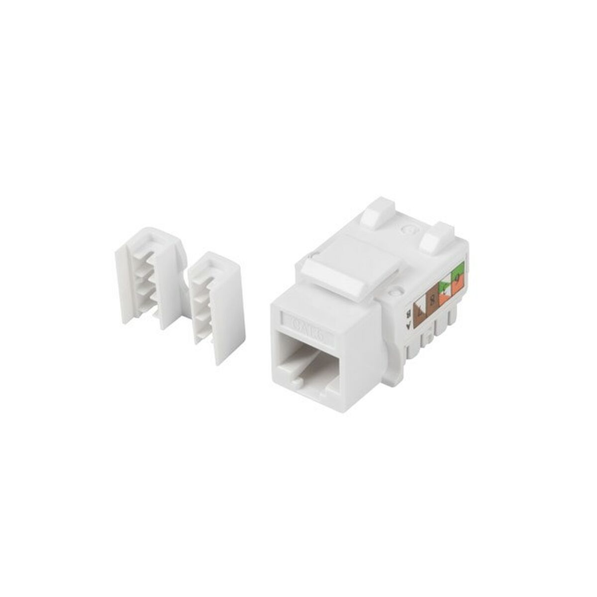 Connettore RJ45 Lanberg KSU6-1090 Bianco 3 S9115791_1