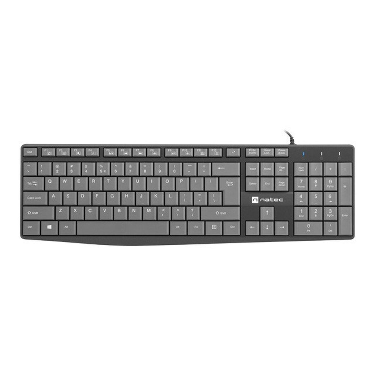 Tastiera Natec NKL-1507 Nero Grigio 3 S9123577_1