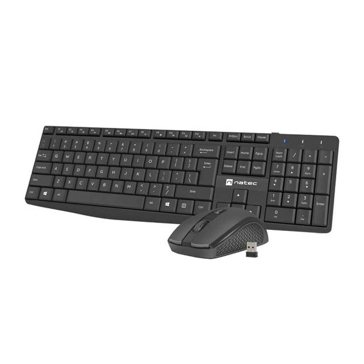Tastiera e Mouse Natec NZB-1989 Nero QWERTY Qwerty US 2 S9123583_0