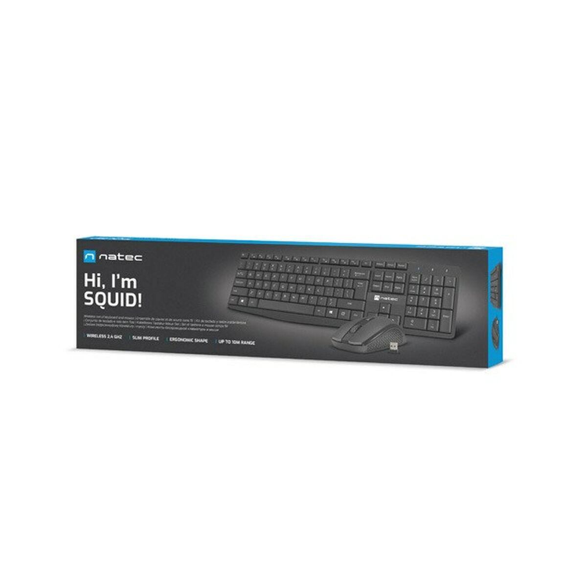 Tastiera e Mouse Natec NZB-1989 Nero QWERTY Qwerty US 9 S9123583_7