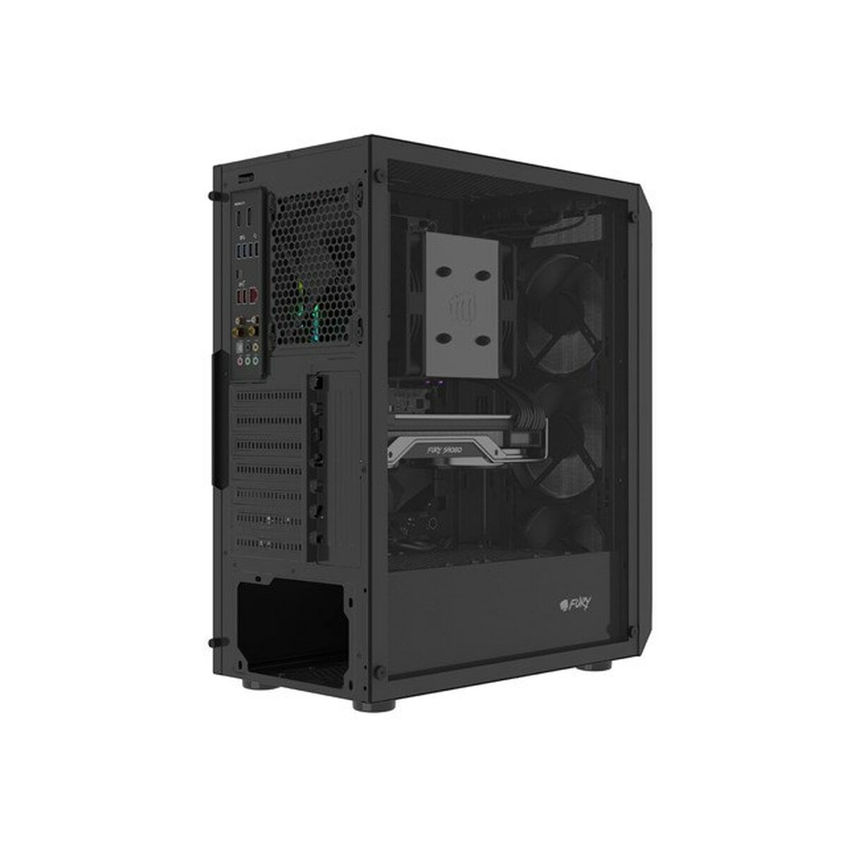 Case computer desktop ATX Fury NFO-2152 Nero 2 S91107356_0
