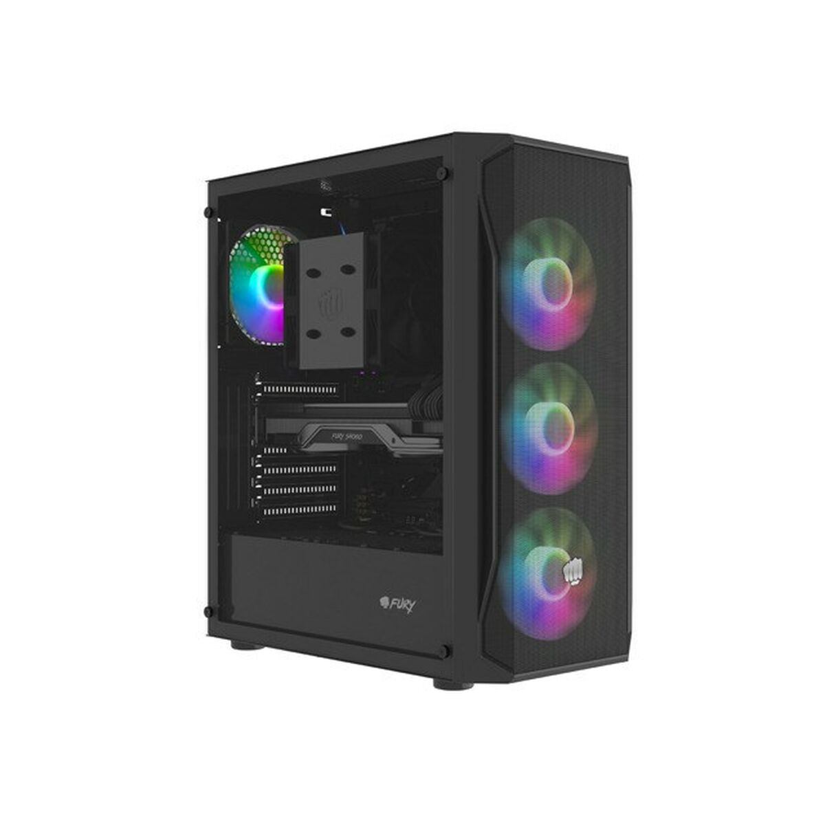 Case computer desktop ATX Fury NFO-2154 Nero 15 S91107354_13