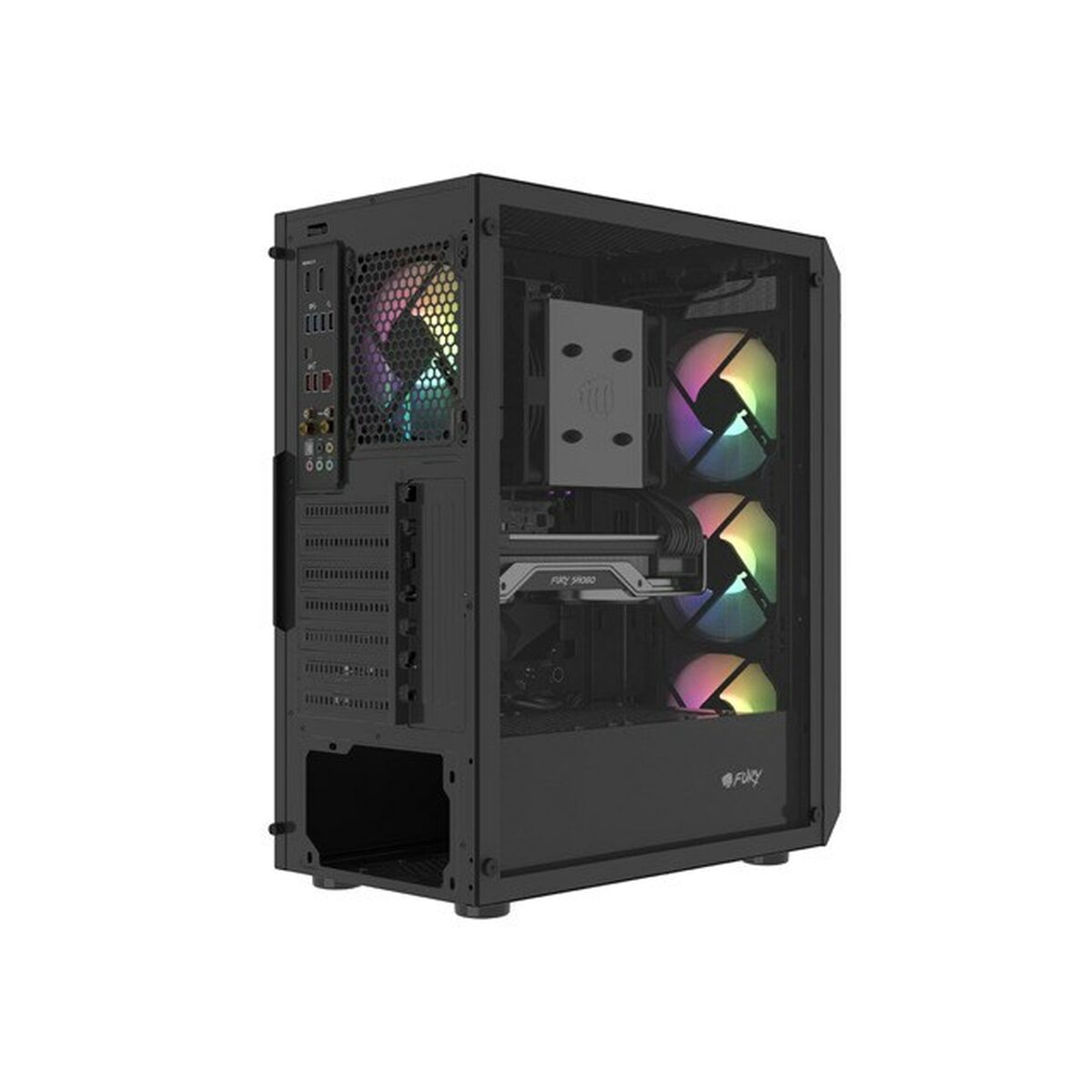 Case computer desktop ATX Fury NFO-2154 Nero 4 S91107354_2