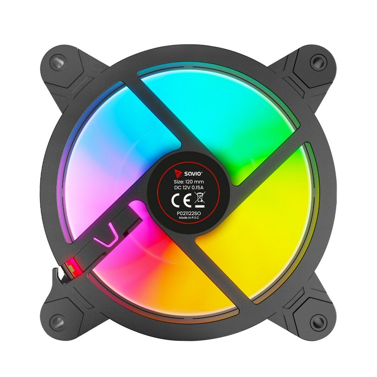 Ventola da Case Savio FAN-01 ARGB Ø 12 cm 6 S9132129_4