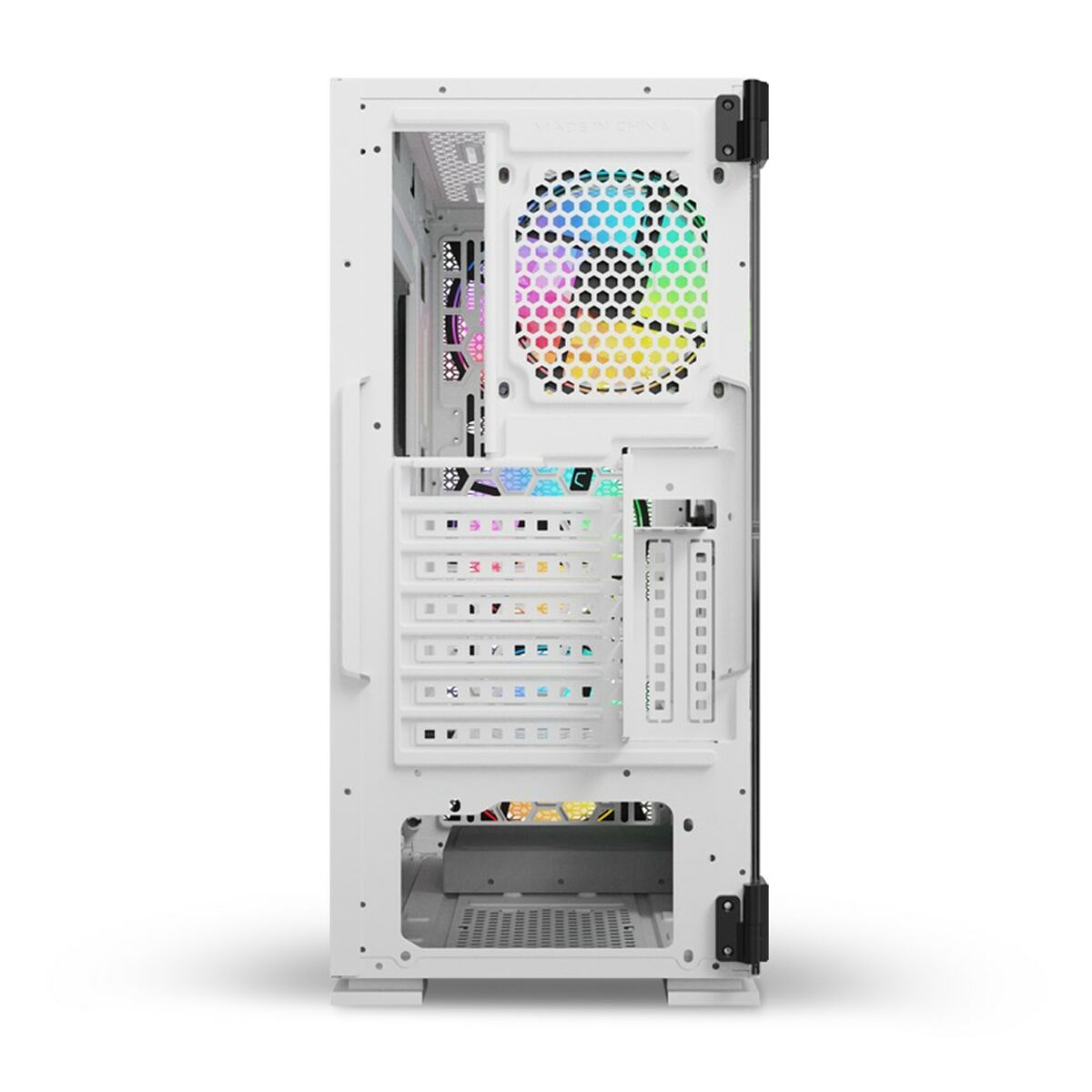 Case computer desktop ATX Savio RAPTOR WHITE X1 Nero Multicolore 3 S9132196_1