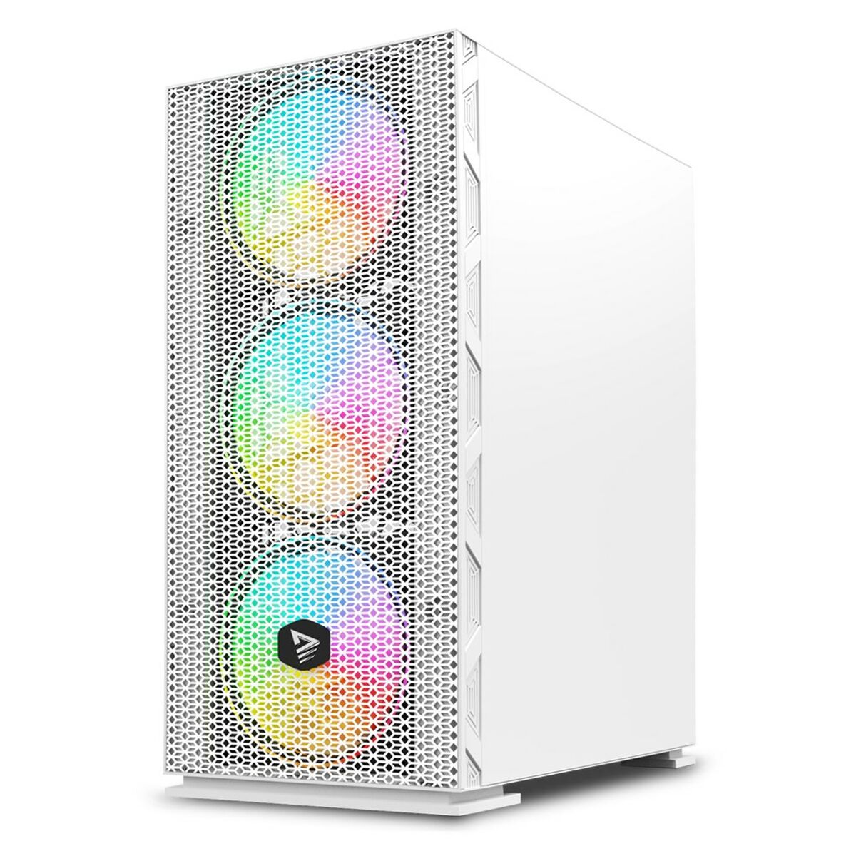 Case computer desktop ATX Savio RAPTOR WHITE X1 Nero Multicolore 4 S9132196_2