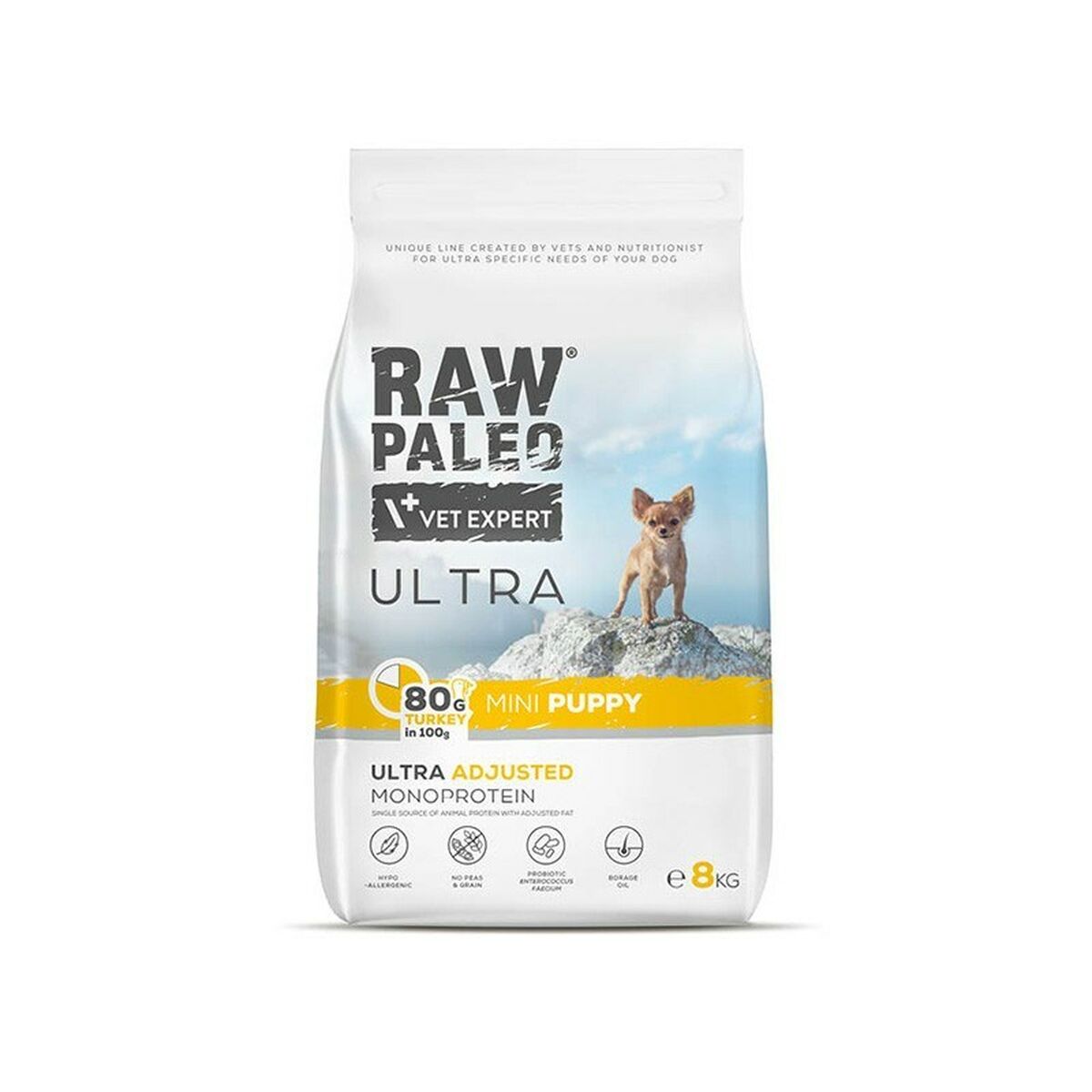 mangime VETEXPERT Ultra Mini Puppy Pavo Tacchino 8 kg 2 S91105338_0