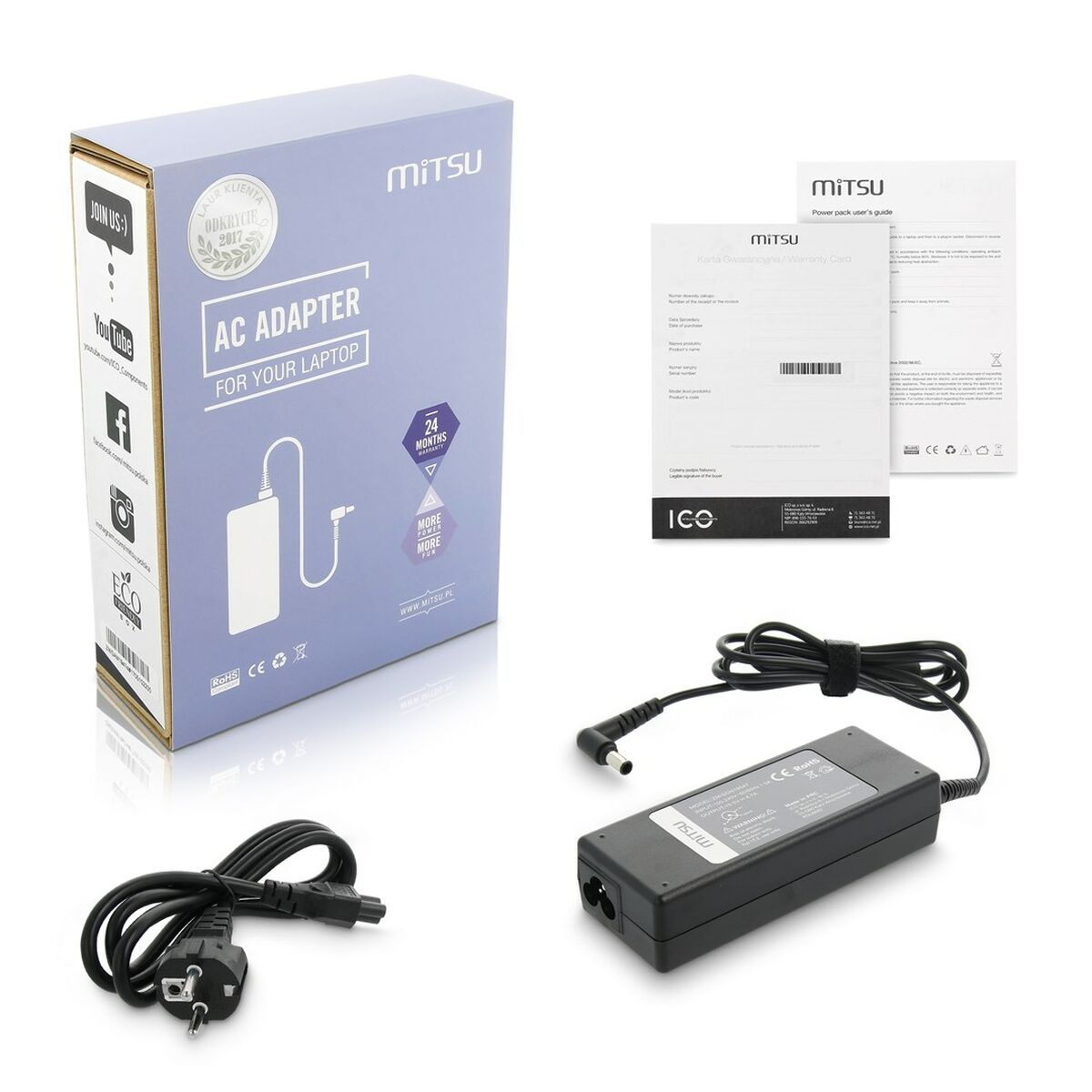 Caricabatterie Portatile Mitsu 5ZM056 Sony 90 W 2 S9129559_0