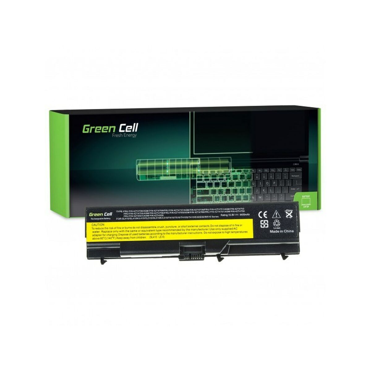 Batteria per Laptop Green Cell LE05 Nero 4400 mAh 2 S9118901_0