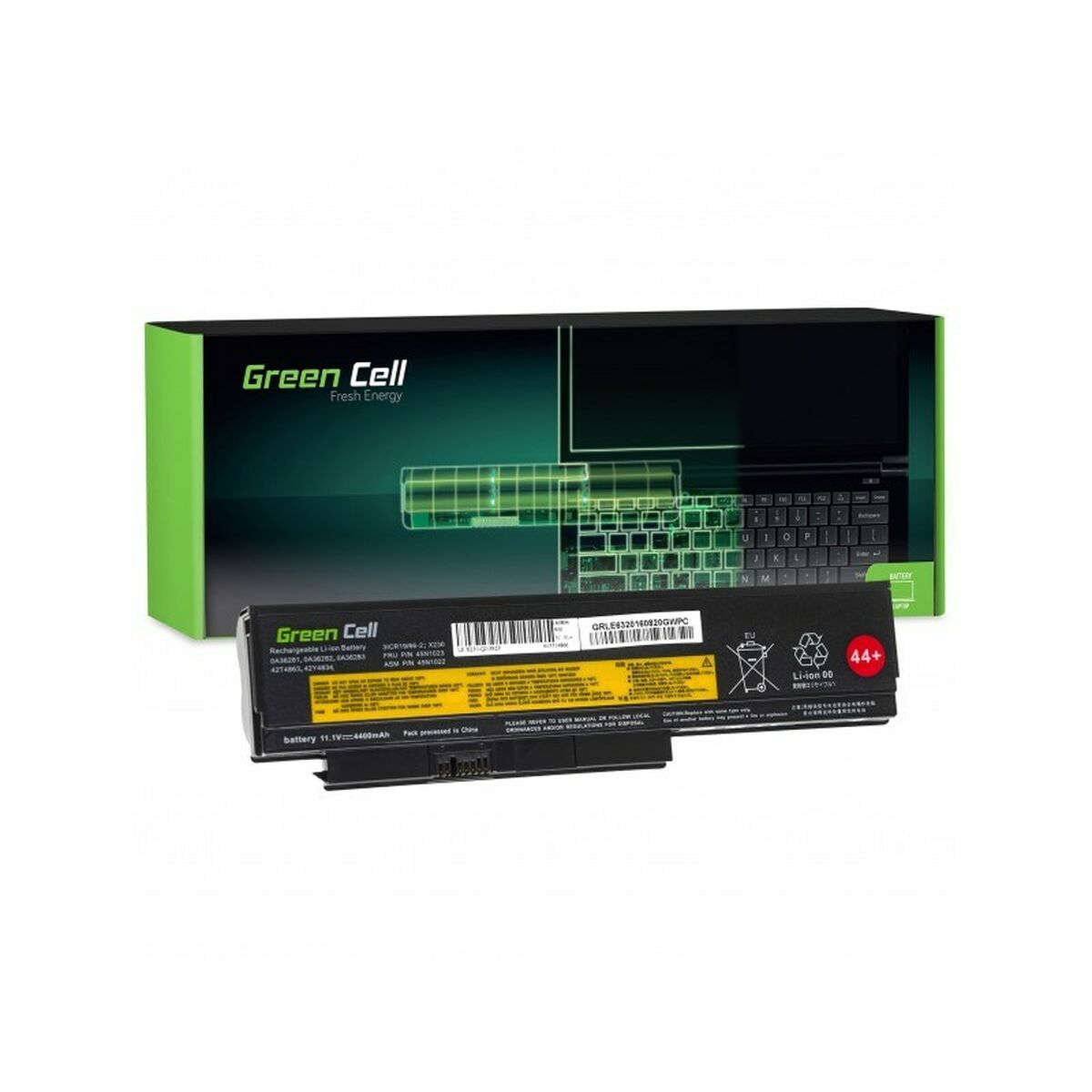 Batteria per Laptop Green Cell LE63 Nero 4400 mAh 2 S9118906_0