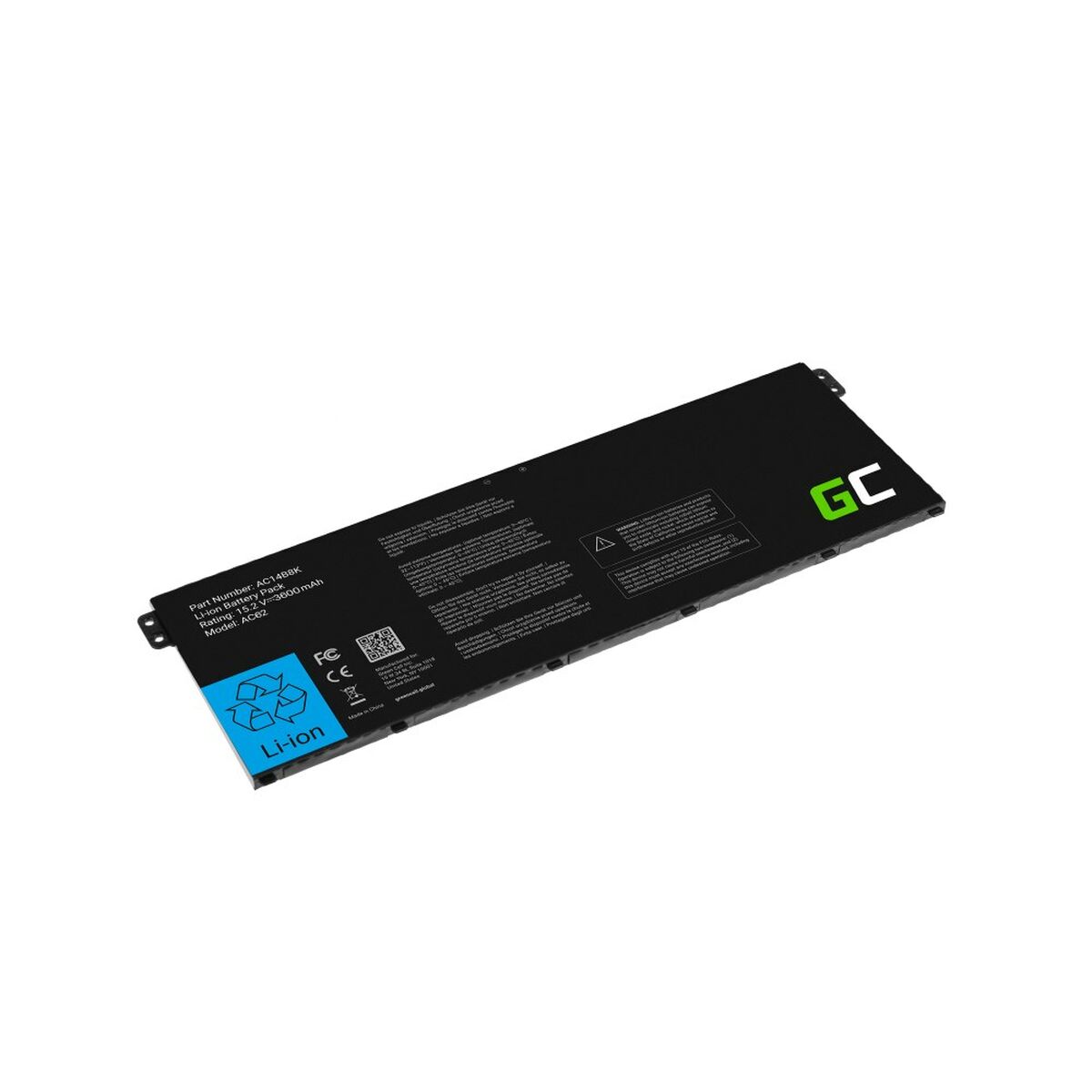 Batteria per Laptop Green Cell AC62 Nero 3600 mAh 5 S91105962_3