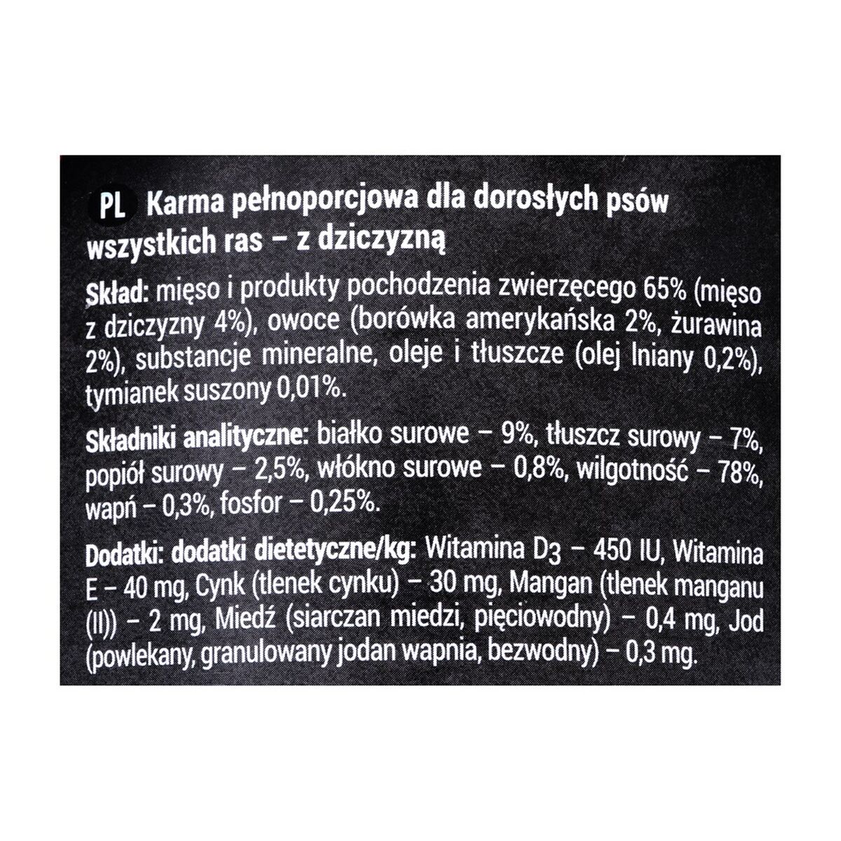 Cibo umido Dolina Noteci Rafi Carne 400 g 3 S9110092_1