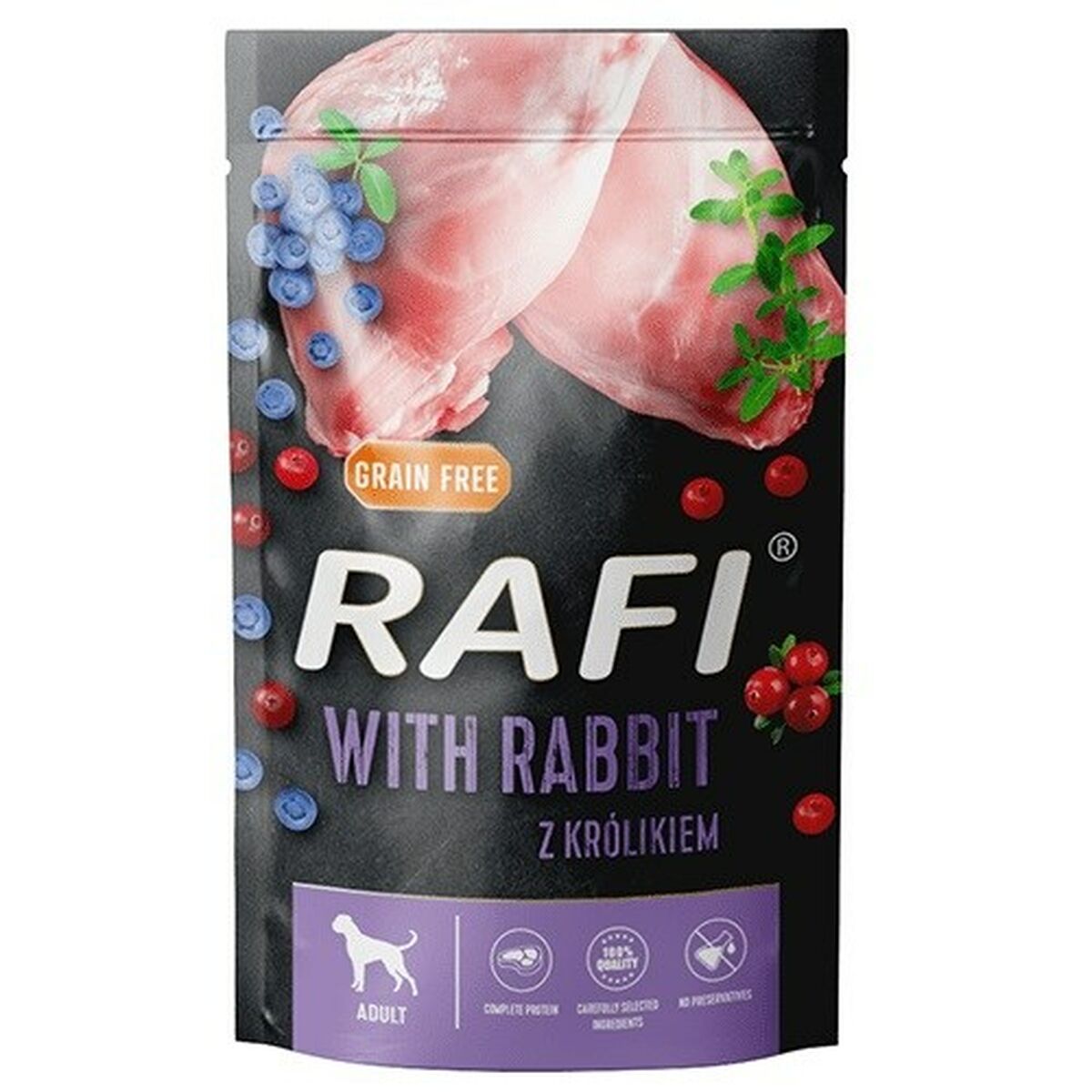 Cibo umido Dolina Noteci Rafi Coniglio 500 g 2 S9110148_0