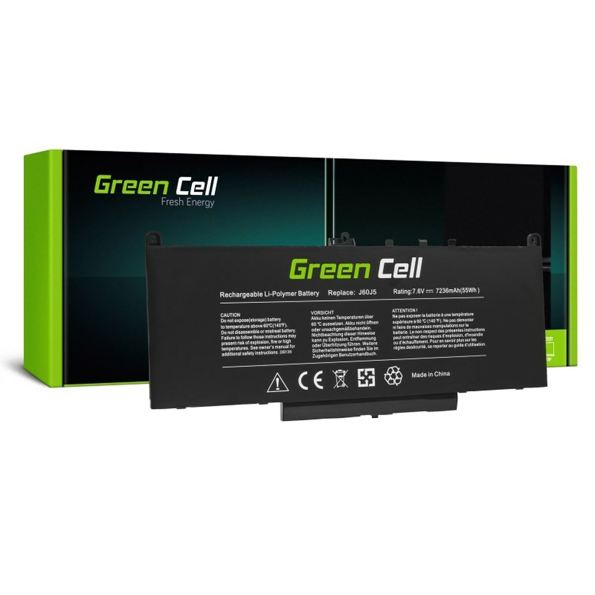 Batteria per Laptop Green Cell DE135 Nero 2 S91103014_0