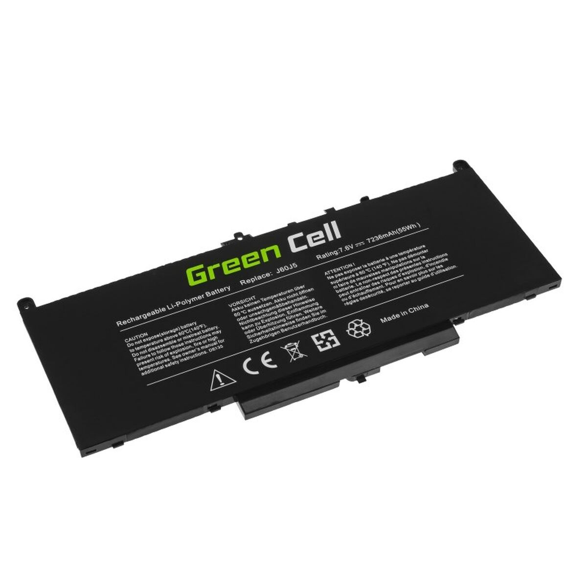 Batteria per Laptop Green Cell DE135 Nero 3 S91103014_1