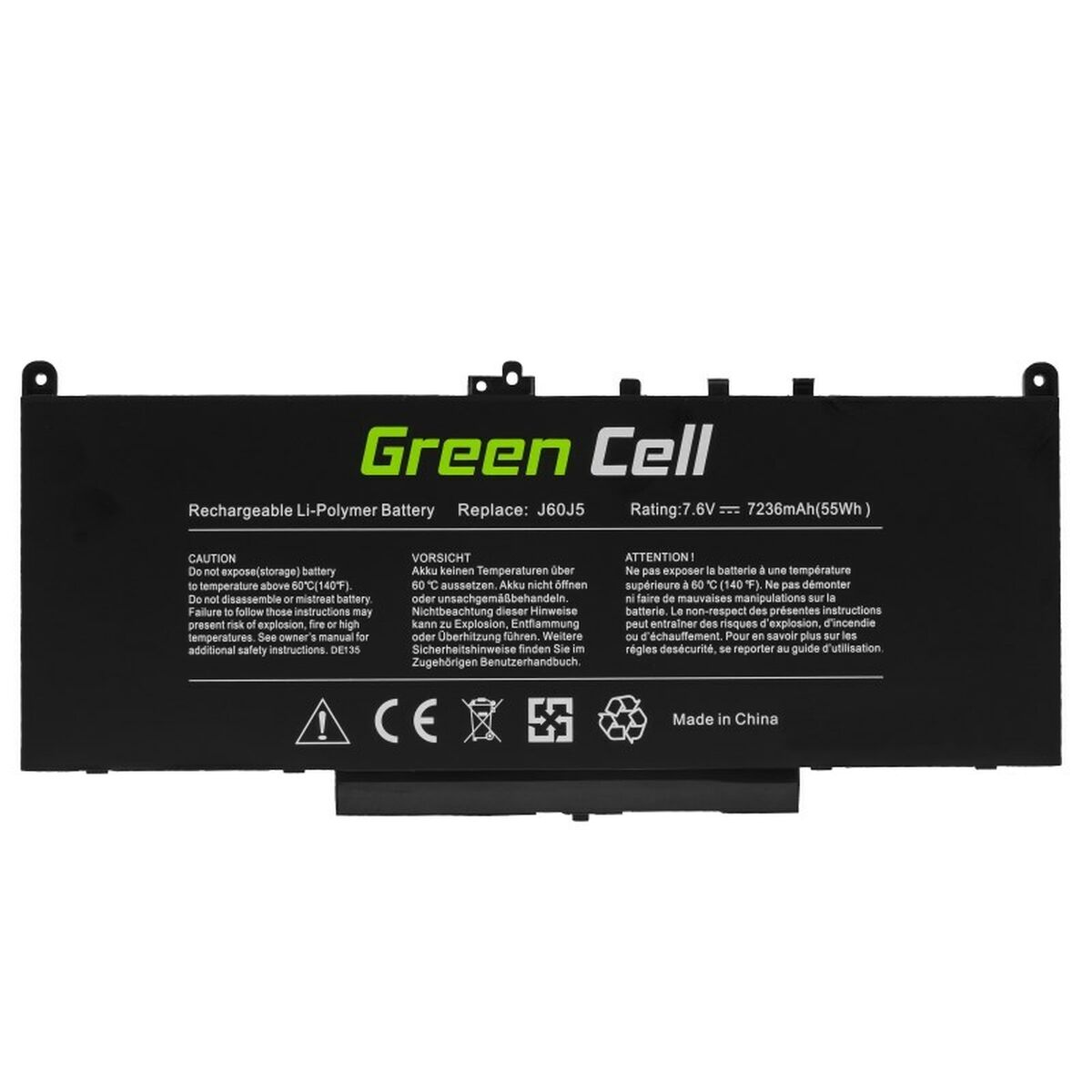 Batteria per Laptop Green Cell DE135 Nero 4 S91103014_2