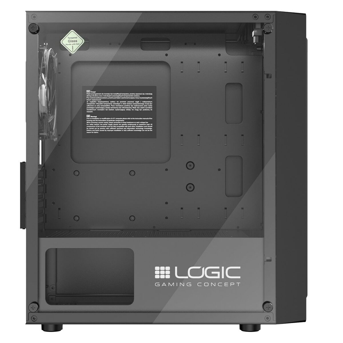 Case computer desktop ATX Logic ATOS ARGB Nero 11 S9121319_9