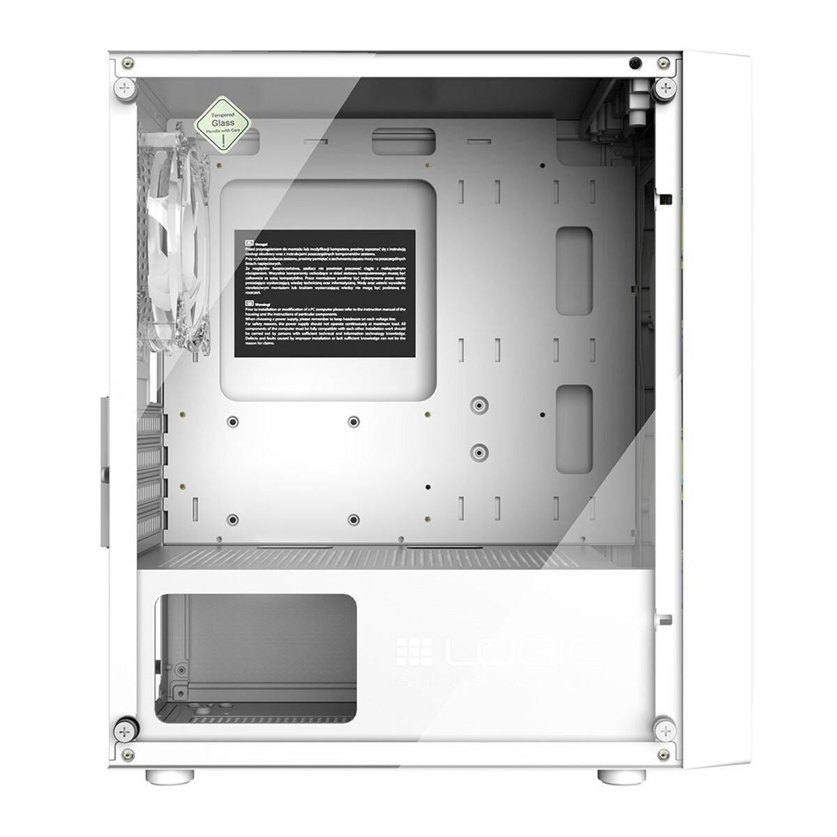 Case computer desktop ATX Logic ARAMIS ARGB Bianco 14 S9139531_12