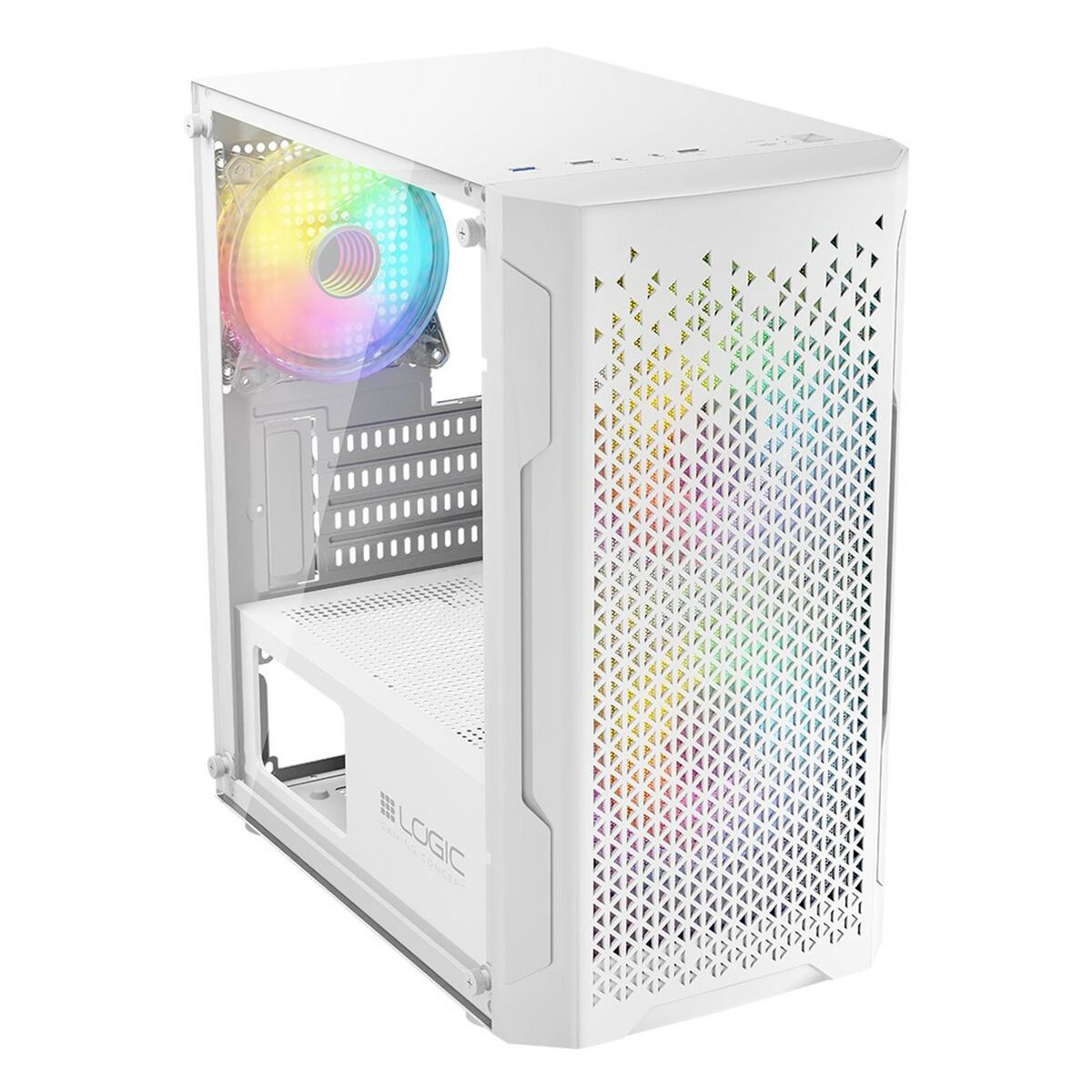 Case computer desktop ATX Logic ARAMIS ARGB Bianco 4 S9139531_2