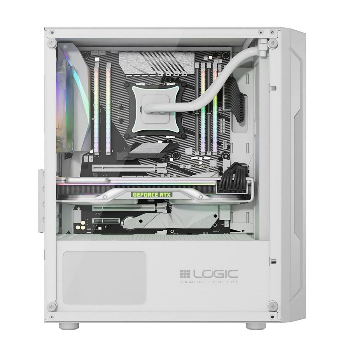 Case computer desktop ATX Logic ARAMIS ARGB Bianco 6 S9139531_4