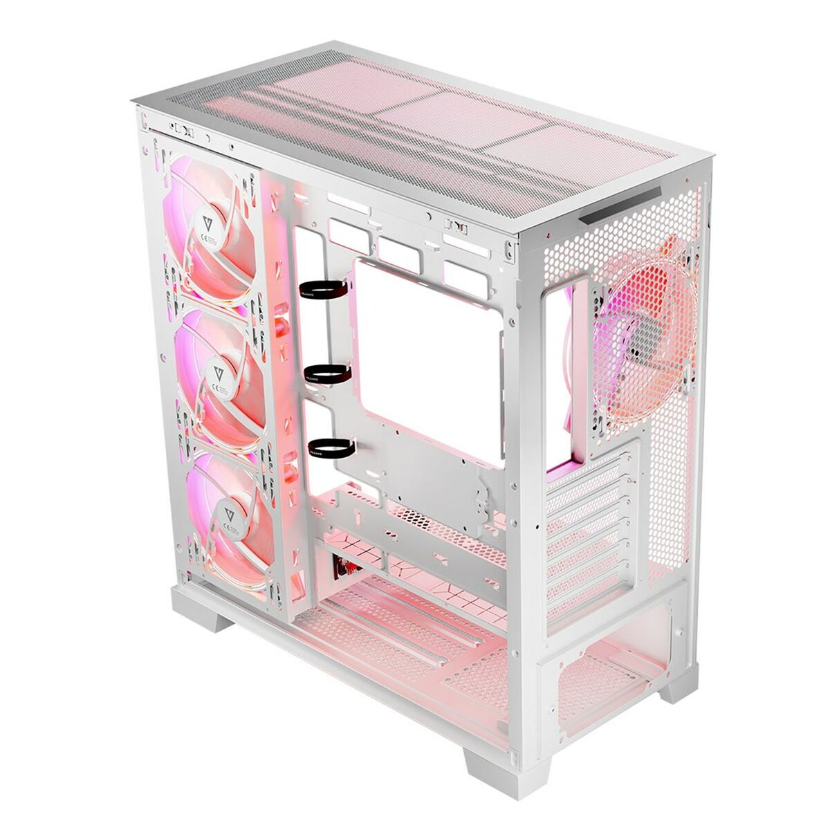 Case computer desktop ATX Modecom Volcano SPACE APEX ARGB Bianco 14 S9163373_12