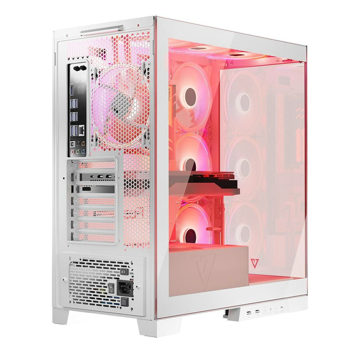 Case computer desktop ATX Modecom Volcano SPACE APEX ARGB Bianco 15 S9163373_13
