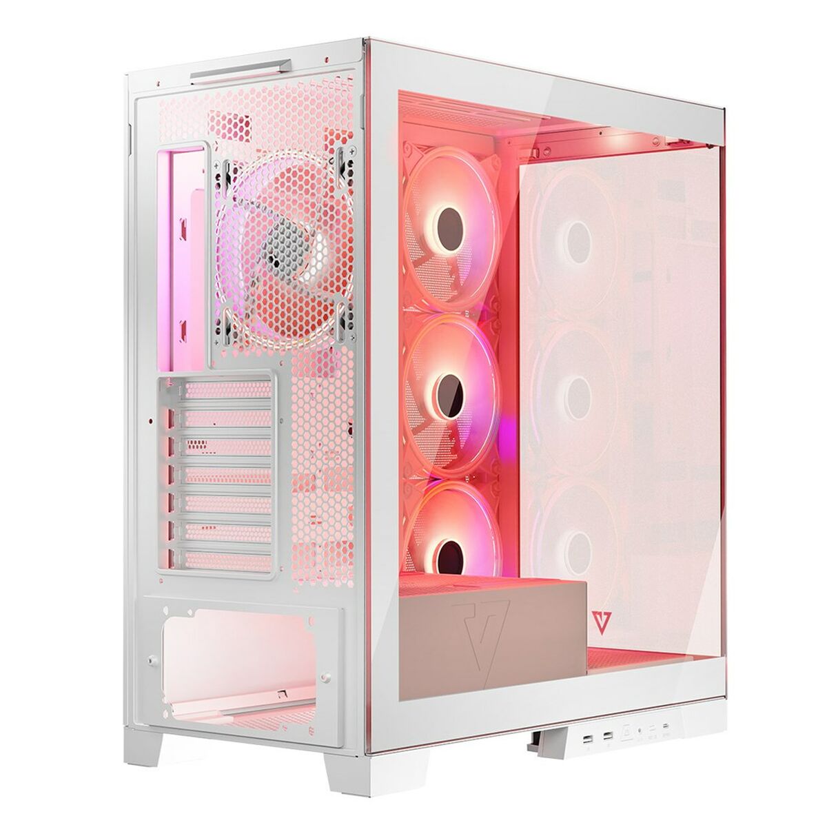 Case computer desktop ATX Modecom Volcano SPACE APEX ARGB Bianco 16 S9163373_14