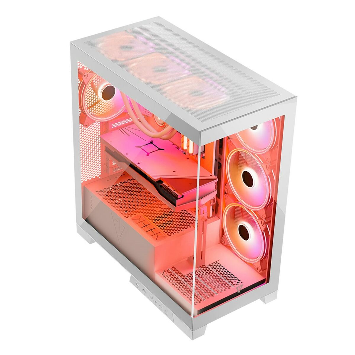 Case computer desktop ATX Modecom Volcano SPACE APEX ARGB Bianco 8 S9163373_6