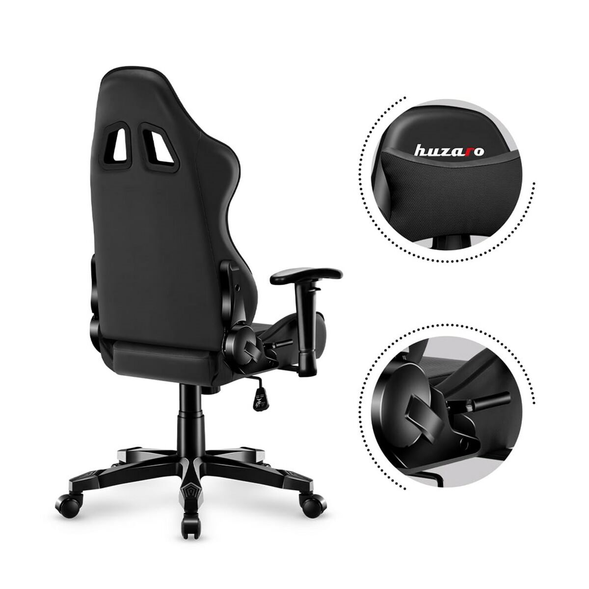 Sedia Gaming Huzaro HZ-Ranger 6.0 Black Nero 9 S9114361_7