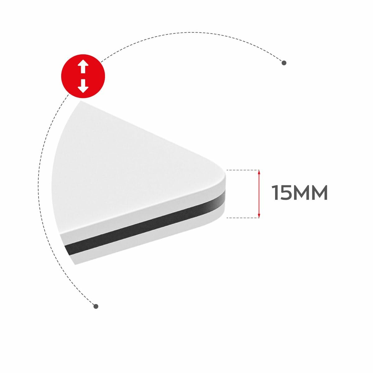 Scrivania Huzaro HZ-Hero 1.6 White Bianco 5 S9146255_3