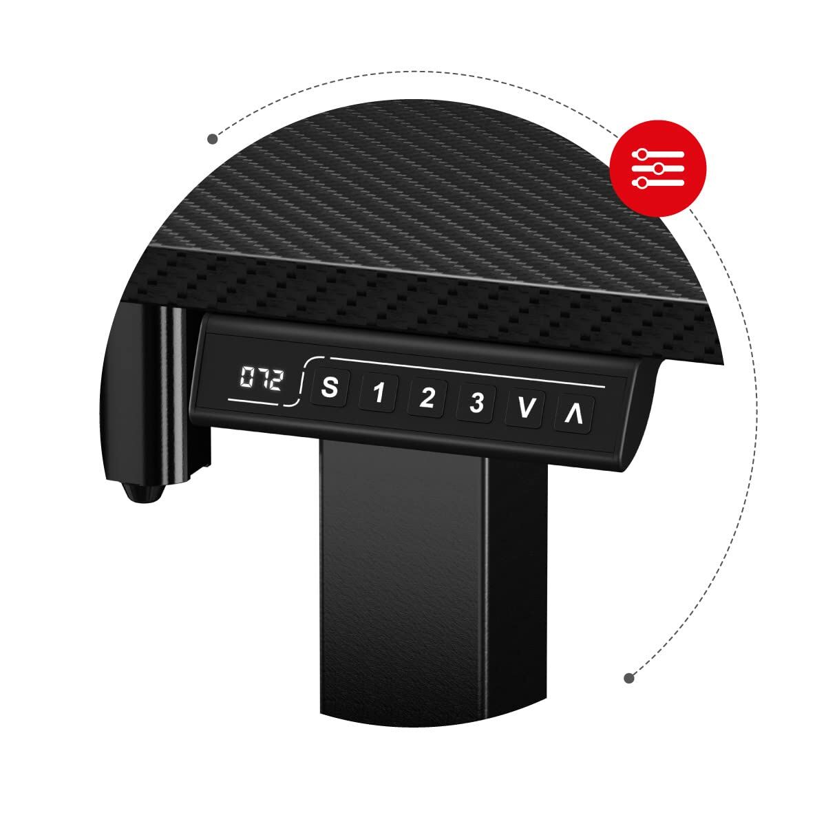 Scrivania Huzaro HZ-Hero 8.2 Black Nero 4 S9146257_2