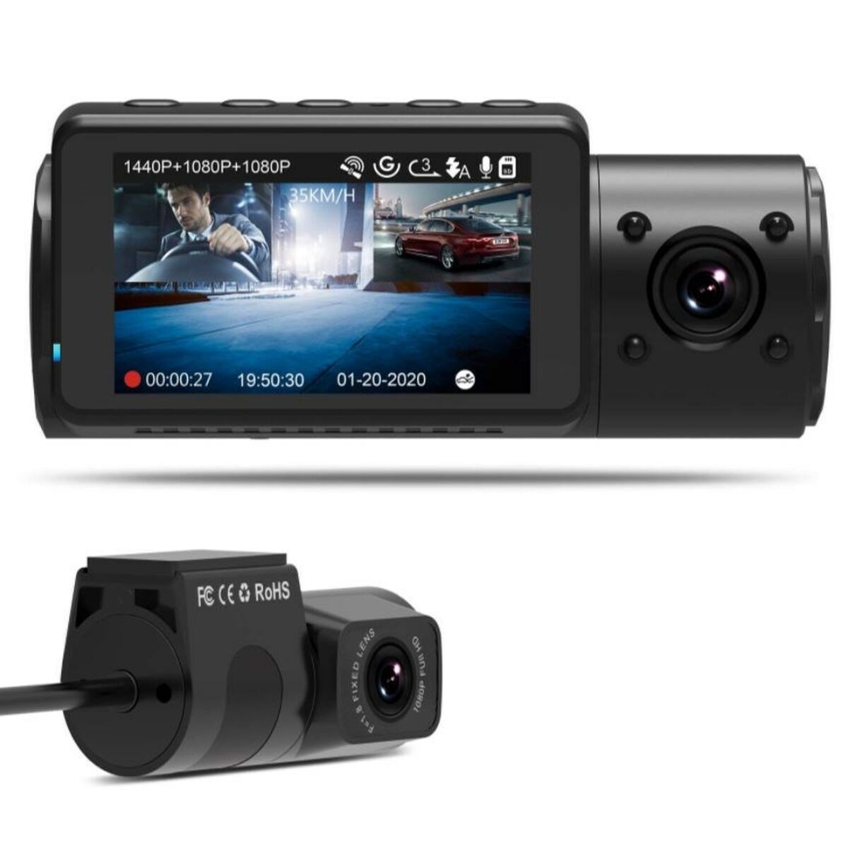 Fotocamera Sportiva per Auto Vantrue N4 4 S9145103_2