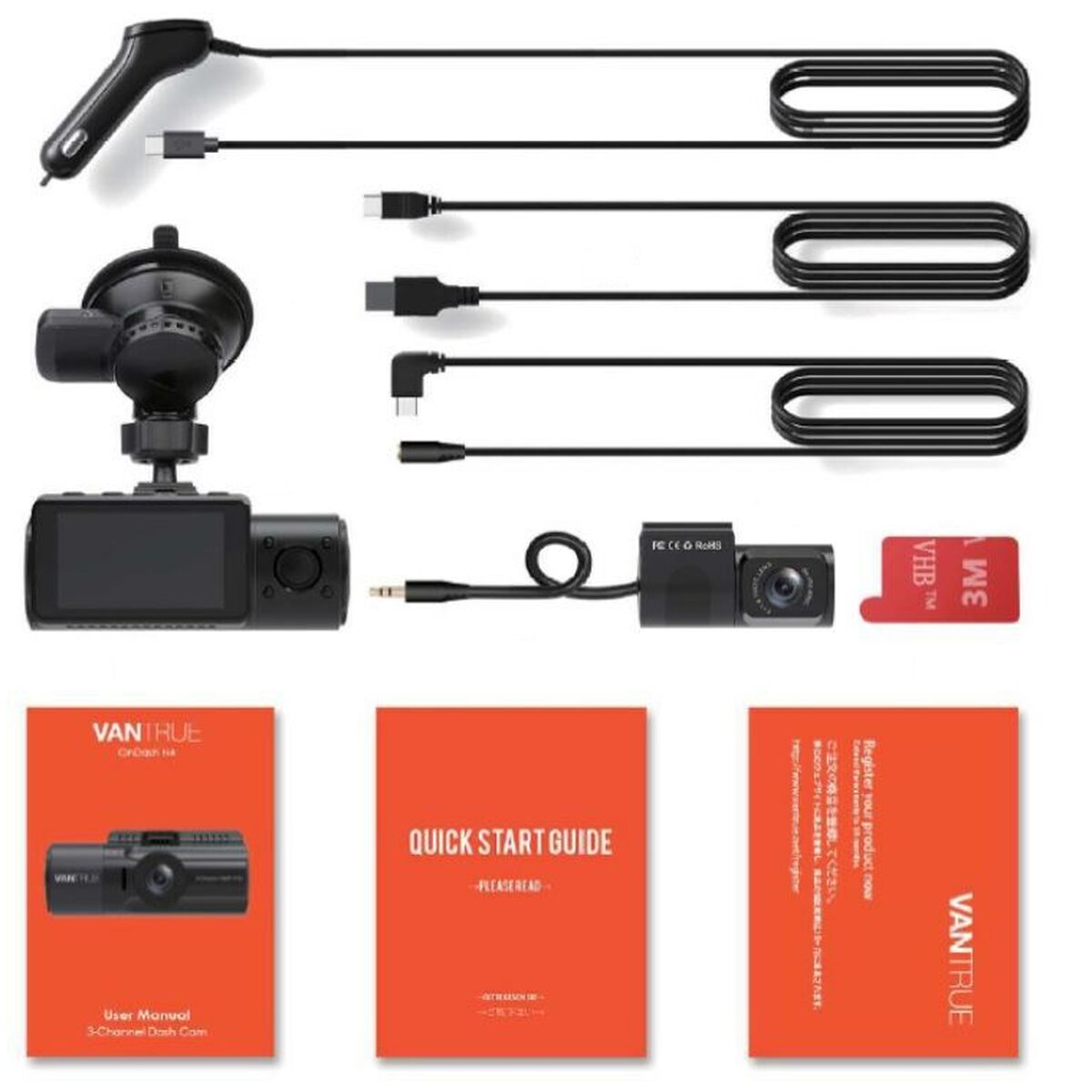 Fotocamera Sportiva per Auto Vantrue N4 2 S9145103_0