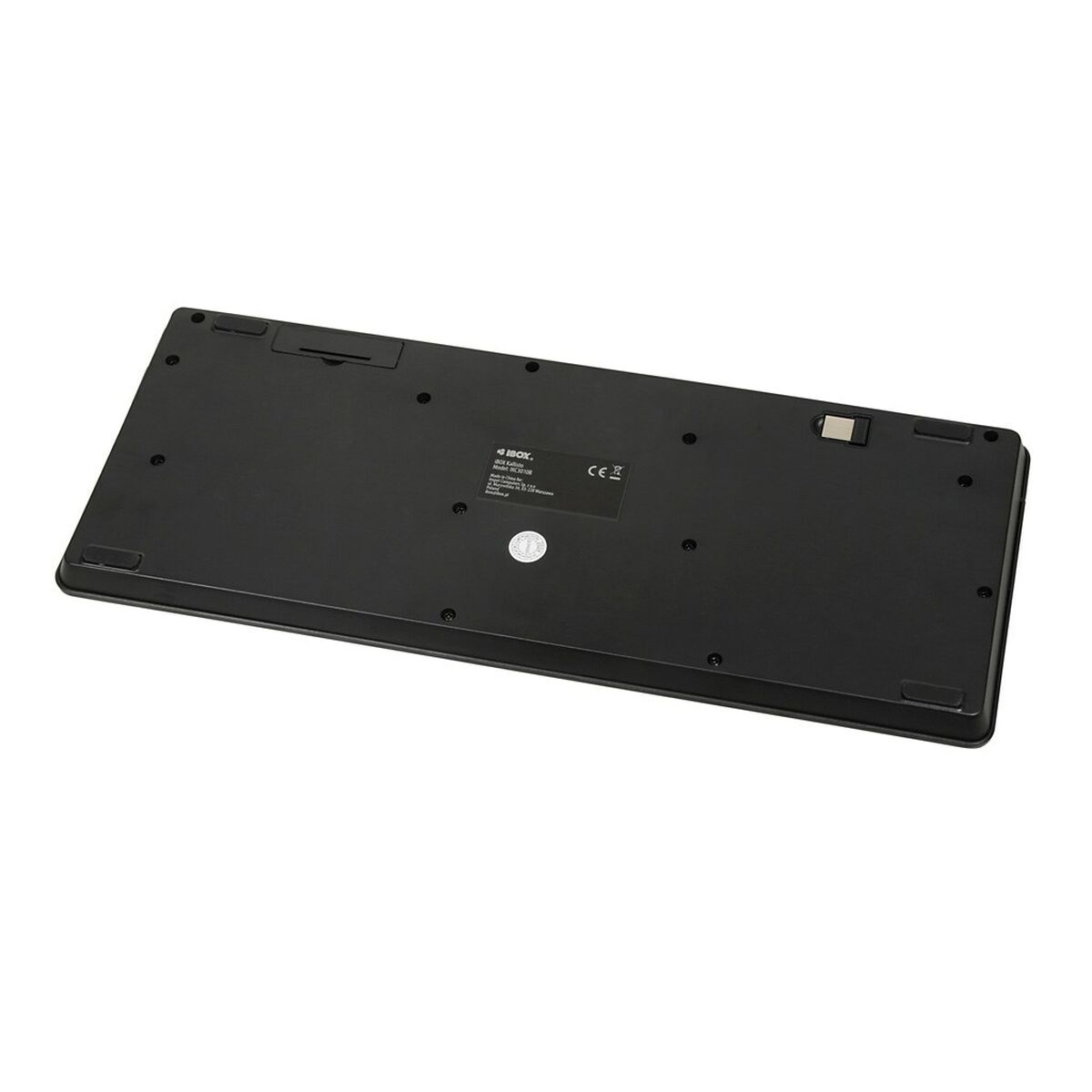 Tastiera Ibox IKC3010B Nero QWERTY 3 S91110648_1