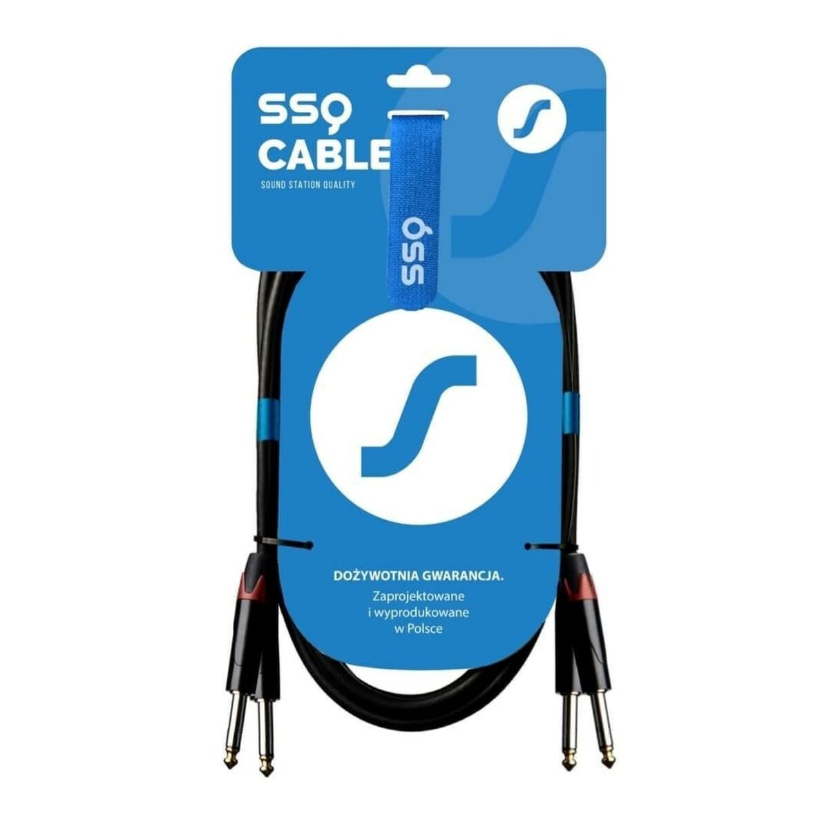Cavo Audio Jack (3,5 mm) Sound station quality (SSQ) SS-2104 2 m 2 S9189160_0