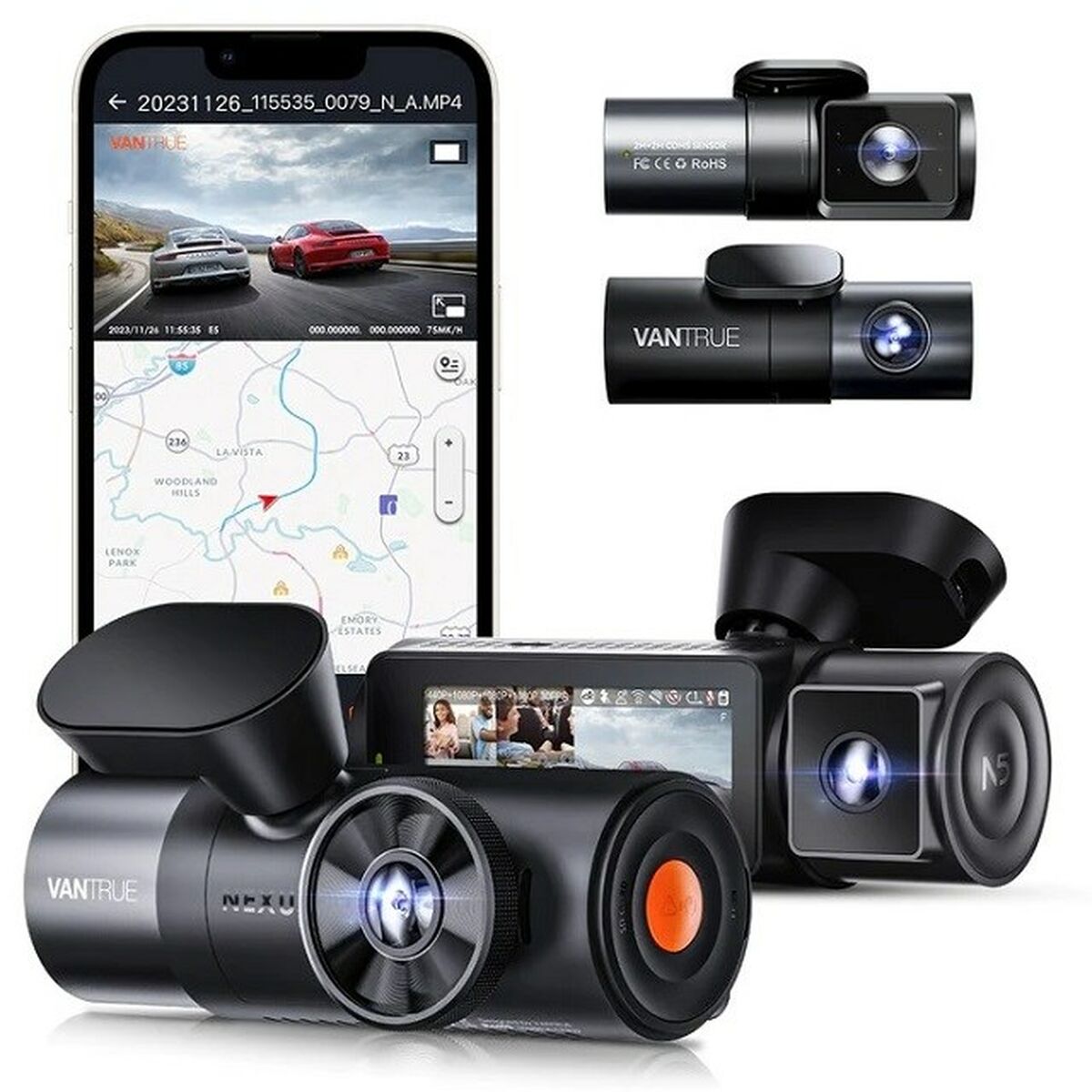 Fotocamera Sportiva per Auto Vantrue N5 Nexus 5 2 S9145331_0