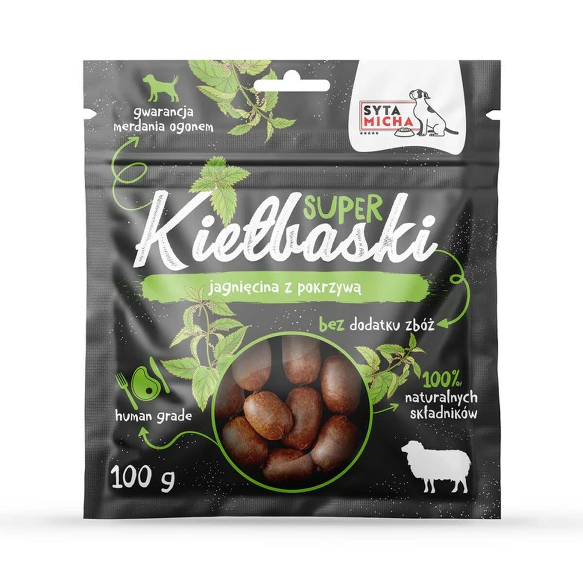 Snack per Cani SYTA MICHA Agnello 100 g 2 S91104309_0